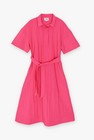 CKS Dames - INAYA - midi jurk - intens roze
