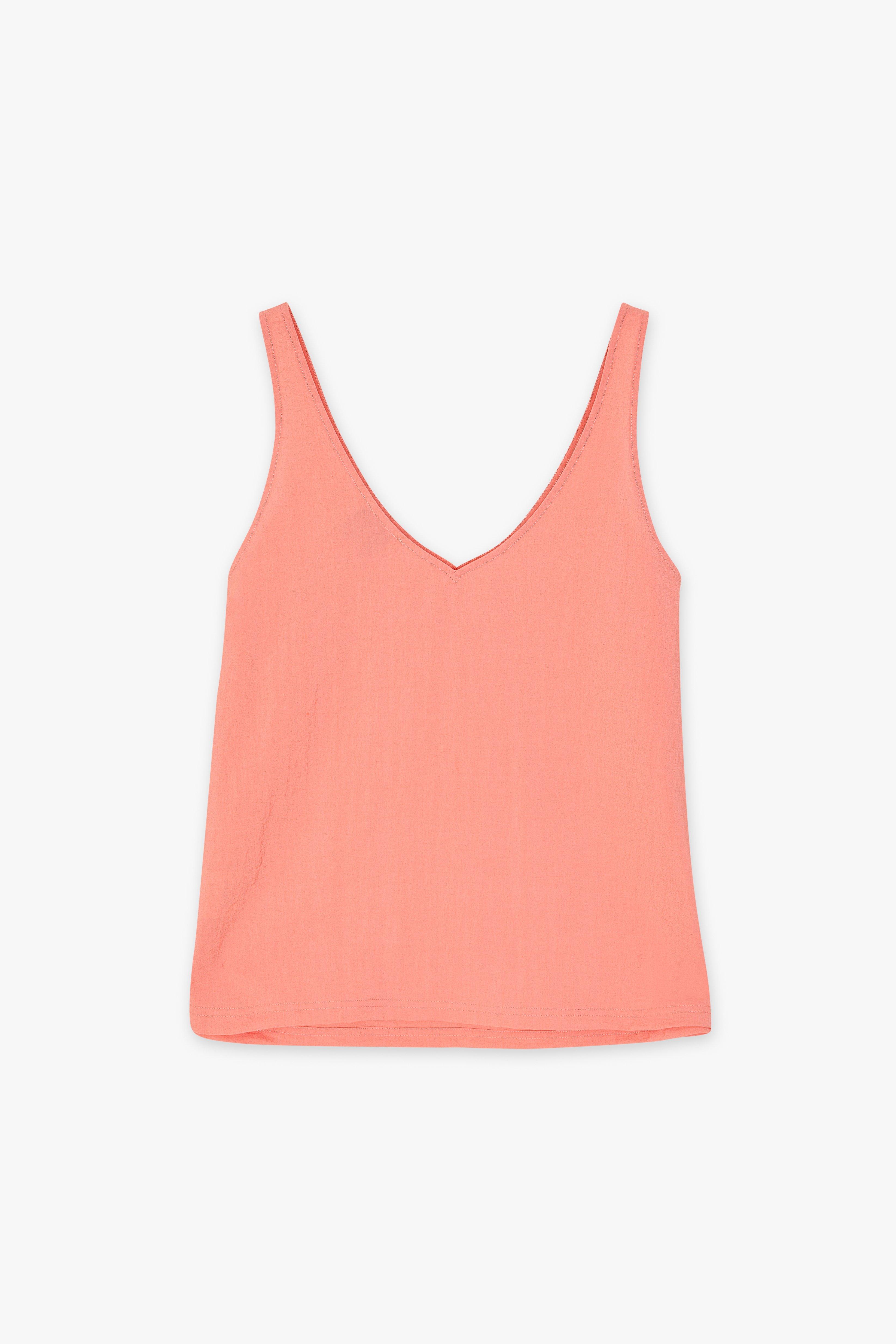 CKS Dames - NUWIKA - Bluse Ärmellos - Rosa
