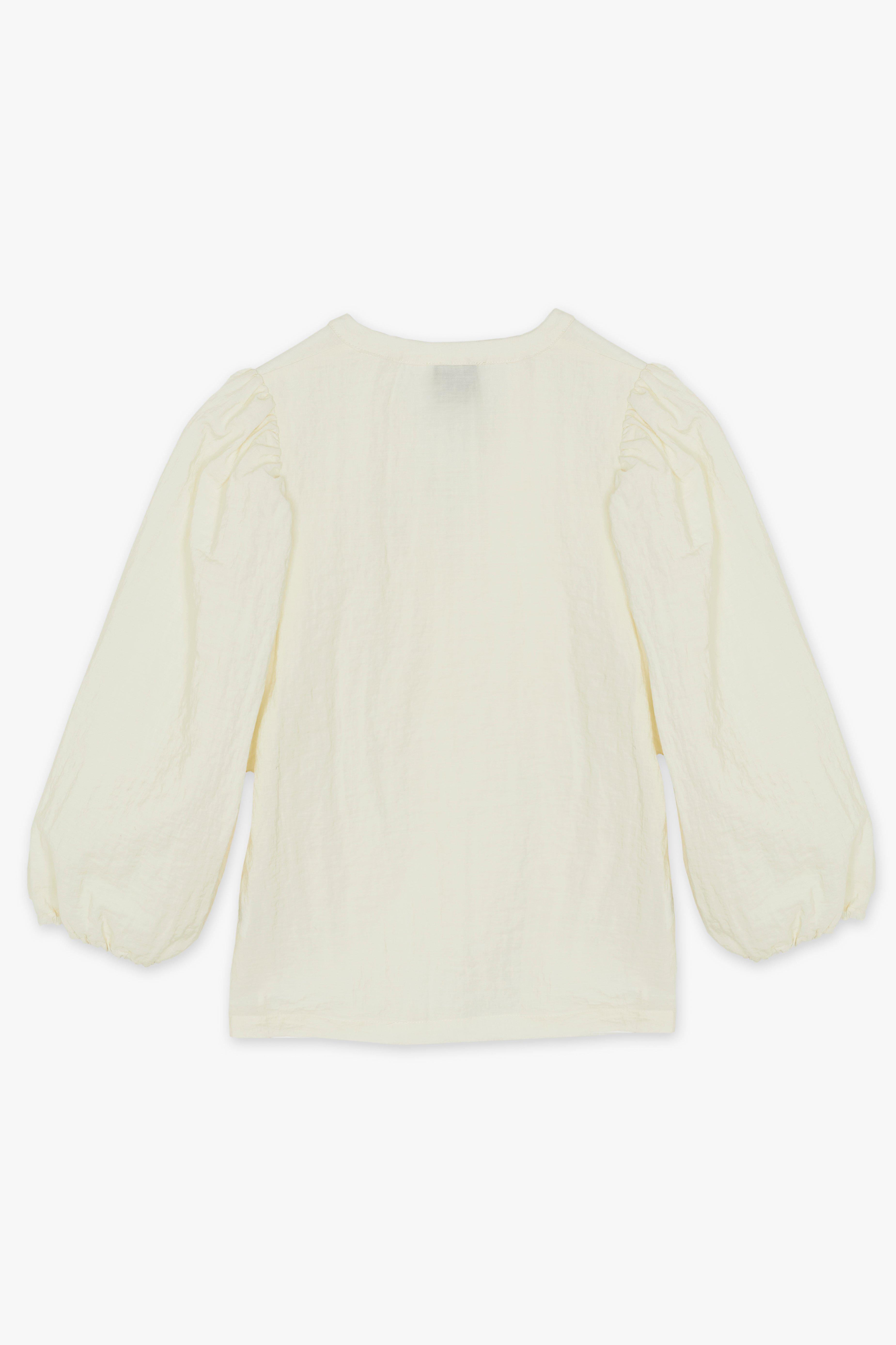 CKS Dames - BULANI - Bluse Kurze Ärmel - Weiß
