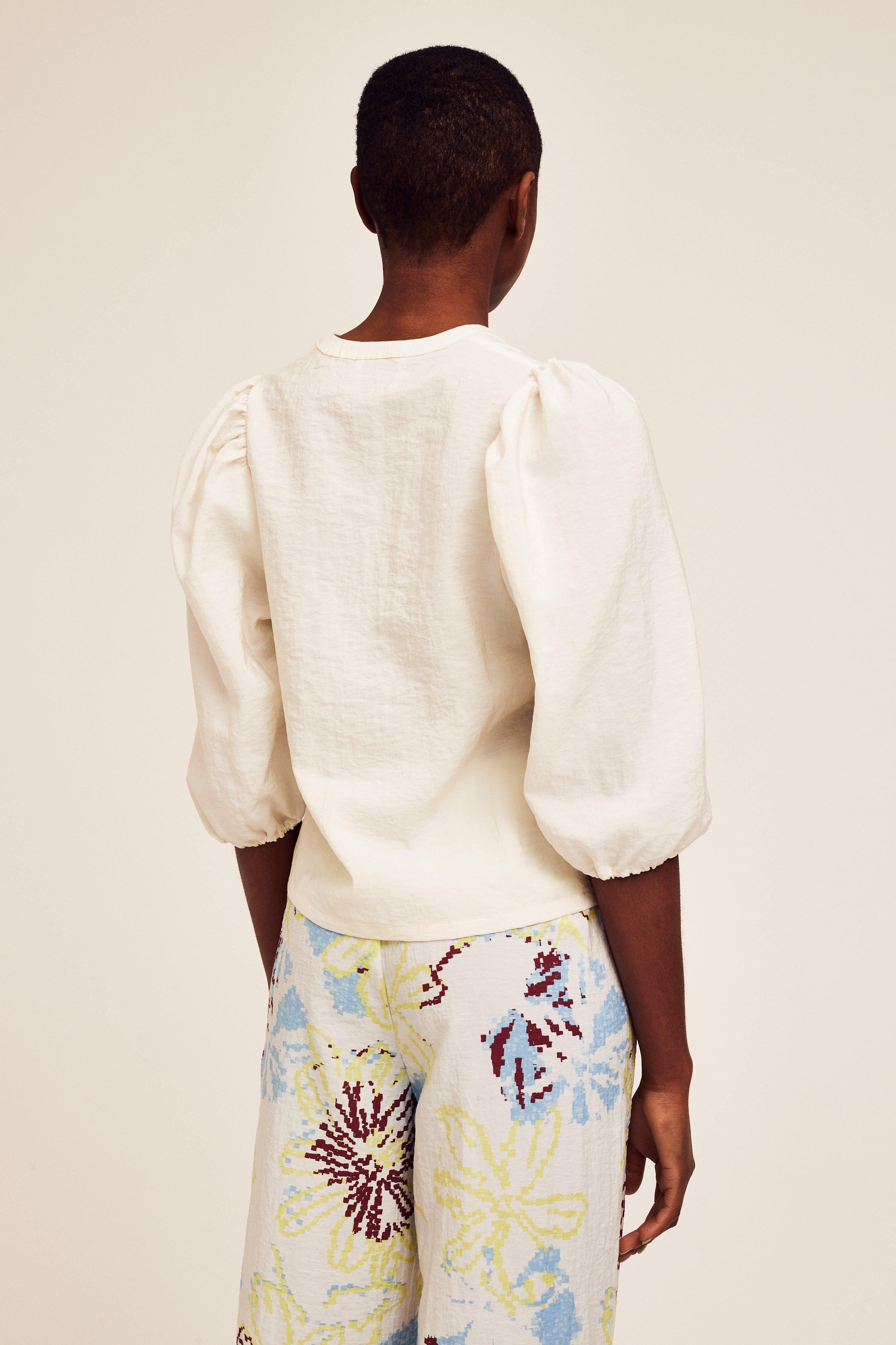 CKS Dames - BULANI - blouse short sleeves - white
