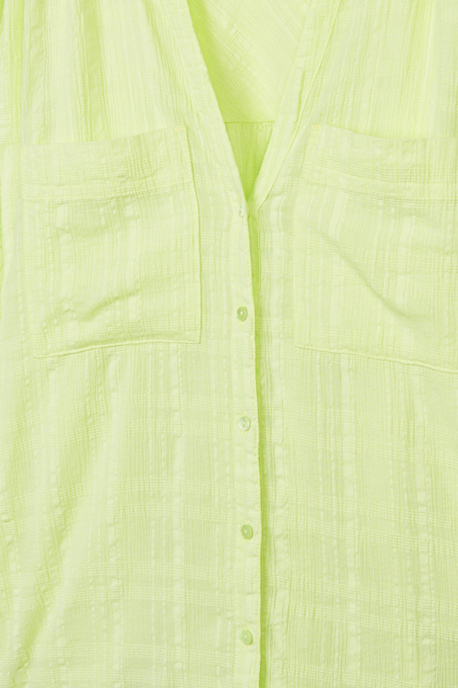 CKS Dames - WILD - blouse korte mouwen - lichtgroen