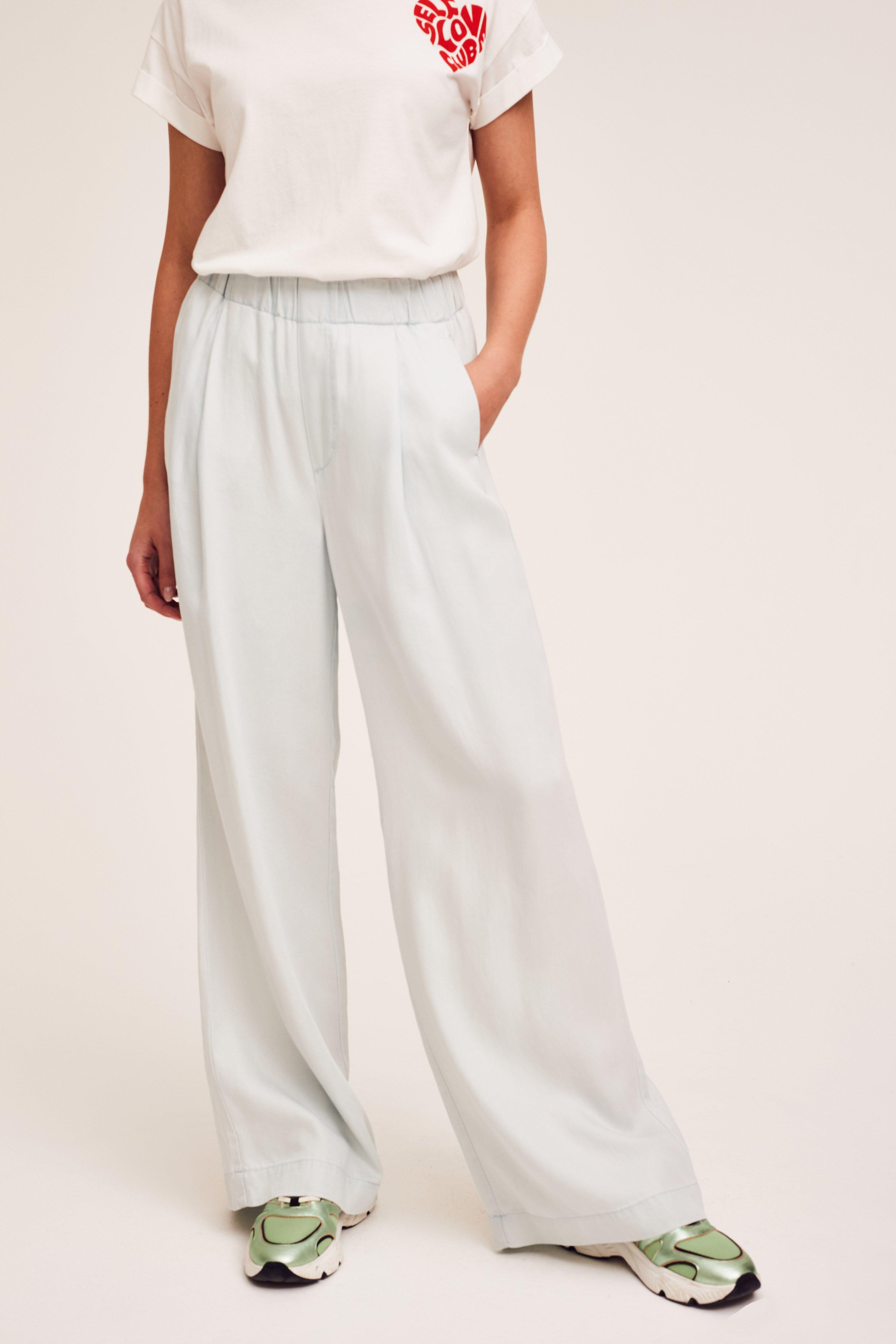 CKS Dames - LAUSANNE - long trouser - light blue