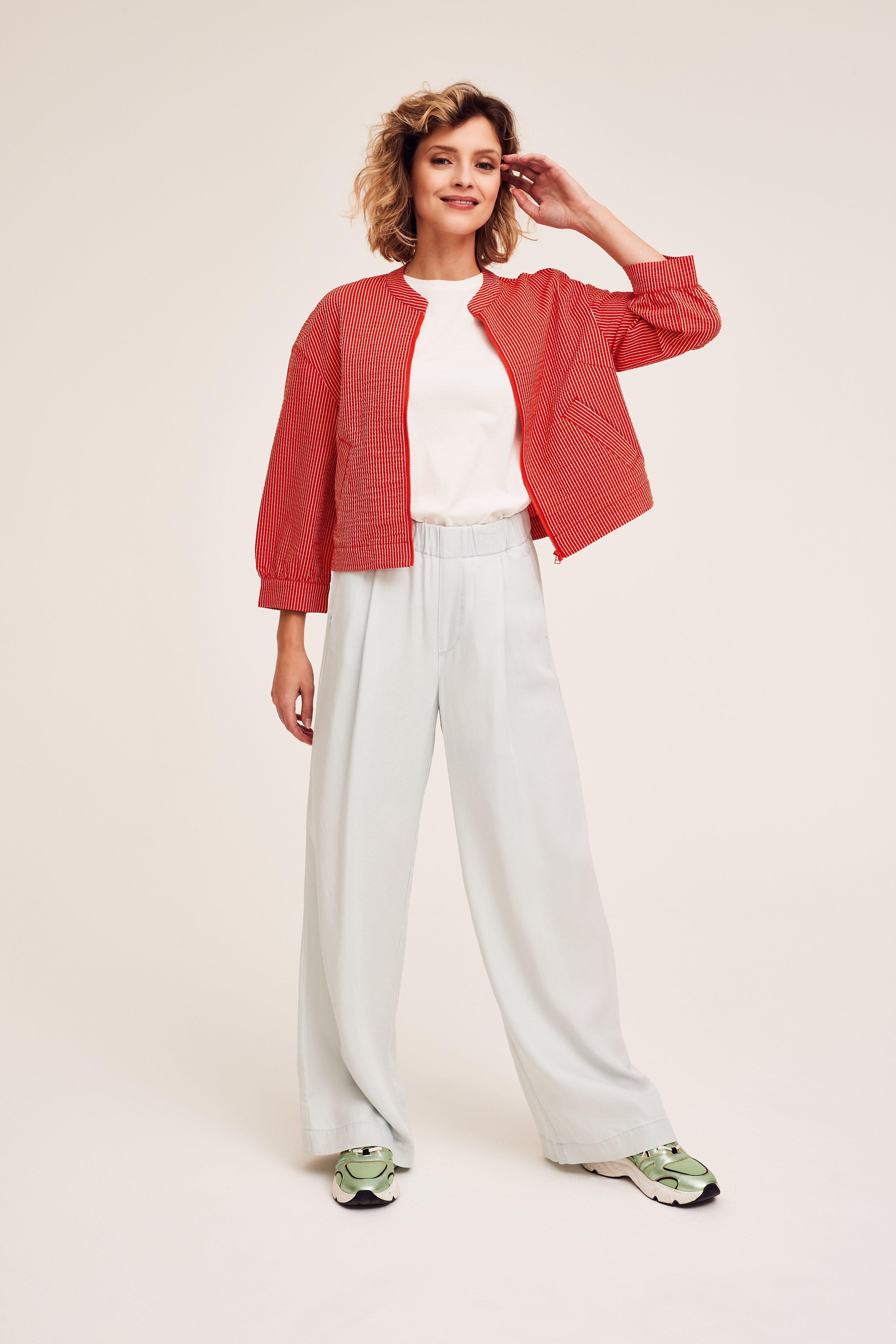CKS Dames - LAUSANNE - long trouser - light blue