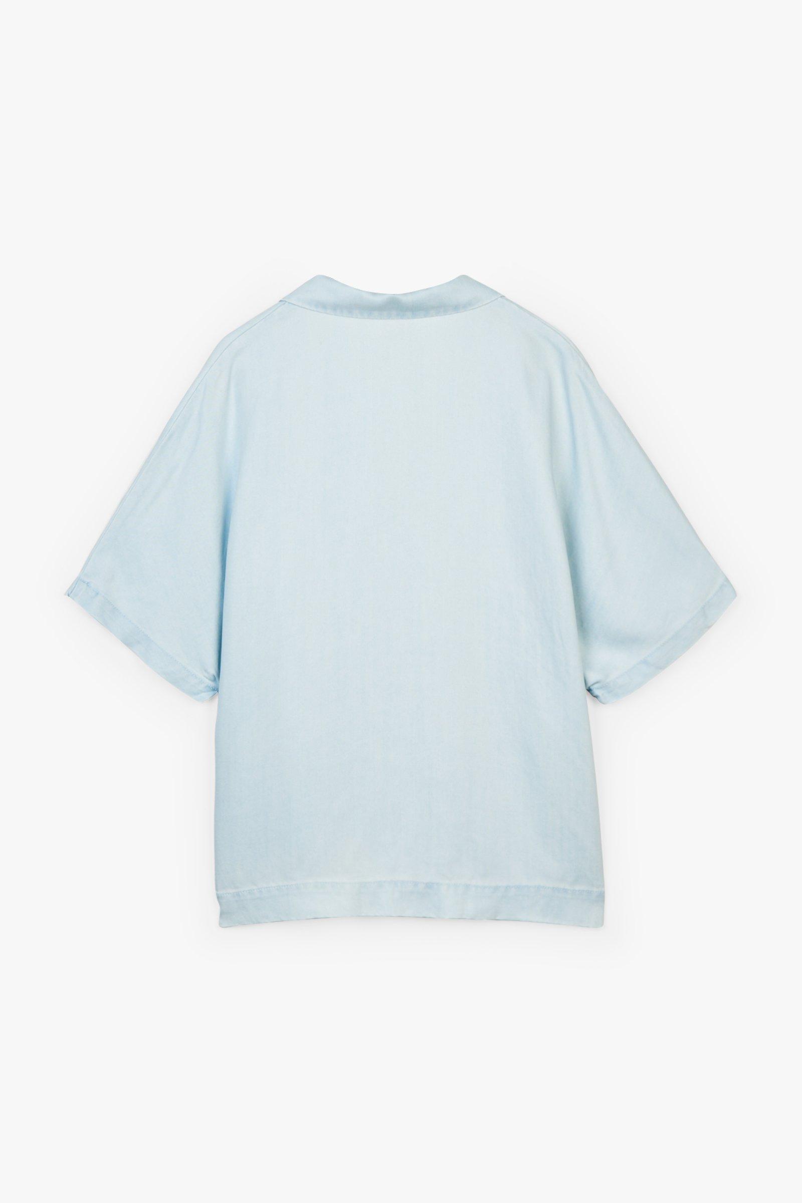CKS Dames - RONELA - Bluse Lange Ärmel - Hellblau
