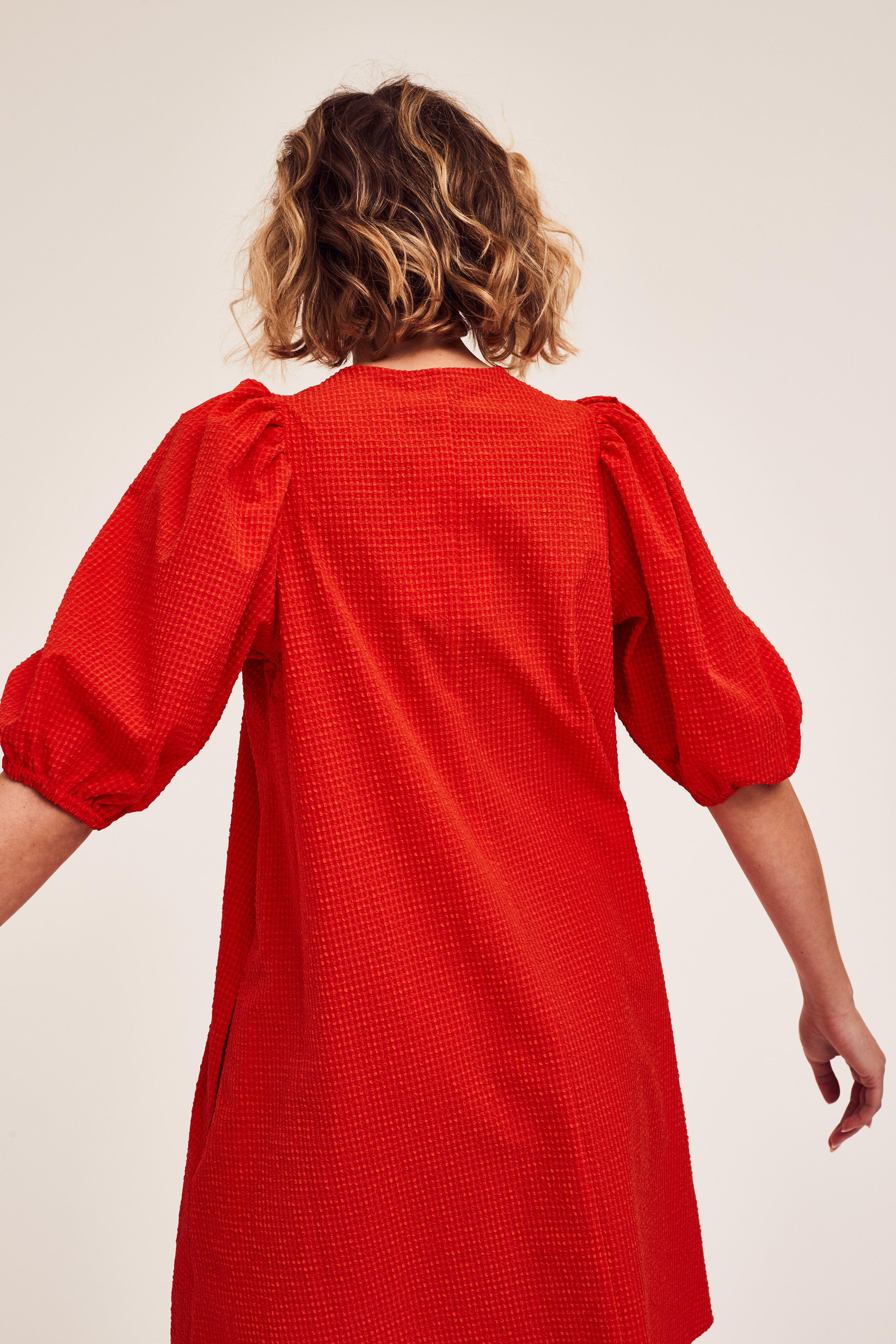 CKS Dames - ELLY - short dress - dark red