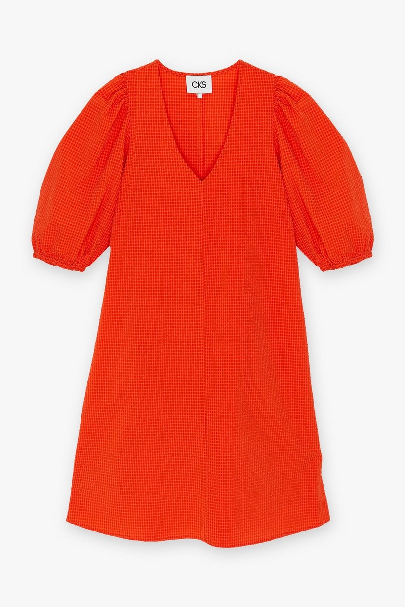 CKS Dames - ELLY - robe courte - rouge foncé