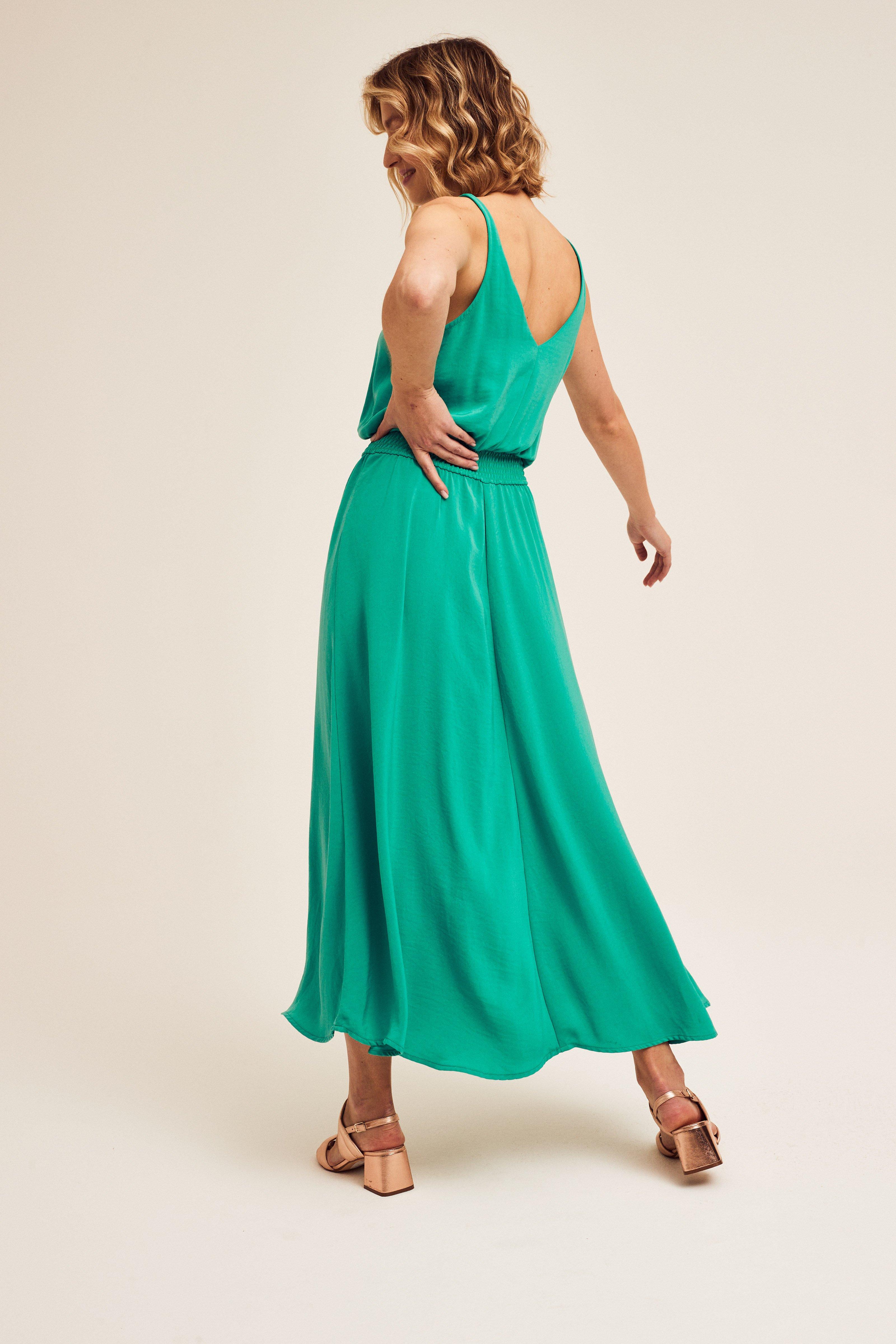 CKS Dames - PELINA - long dress - green