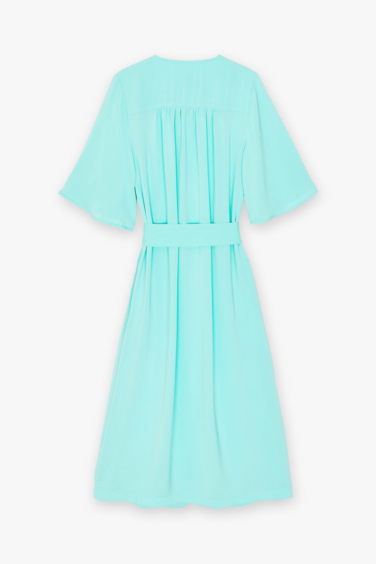 CKS Dames - WALKIE - robe longue - bleu vif