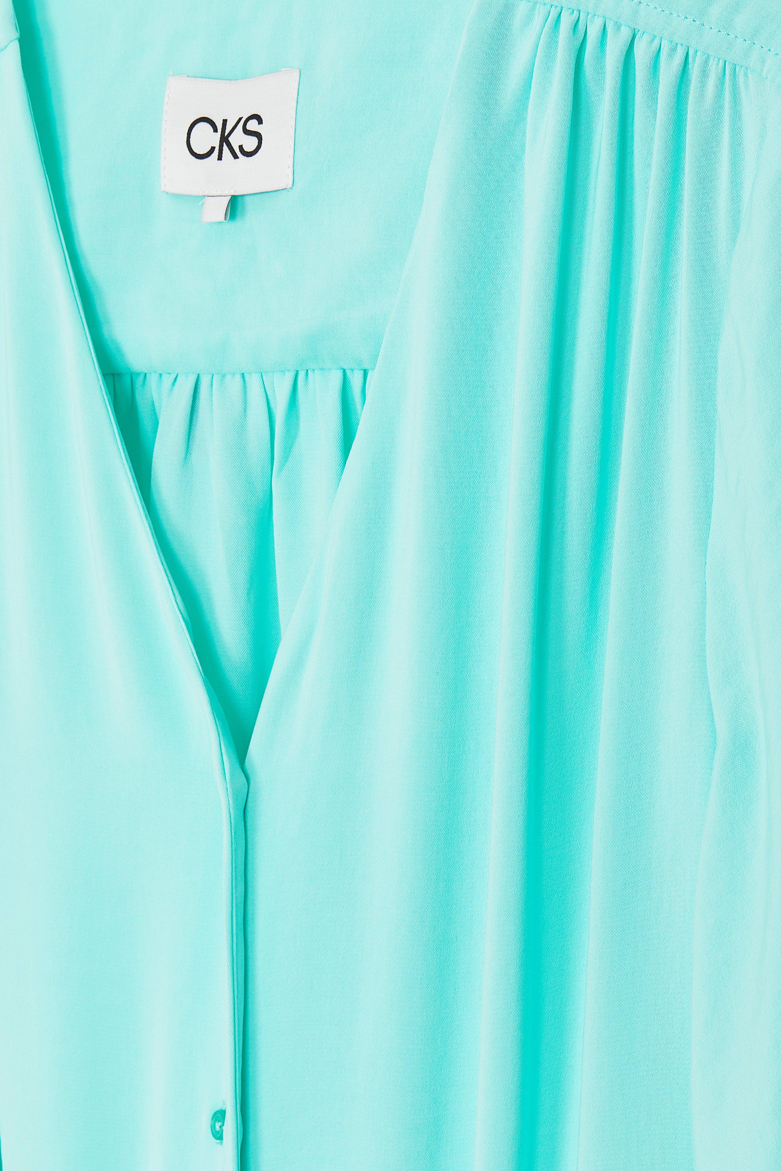 CKS Dames - WALKIE - robe longue - bleu vif