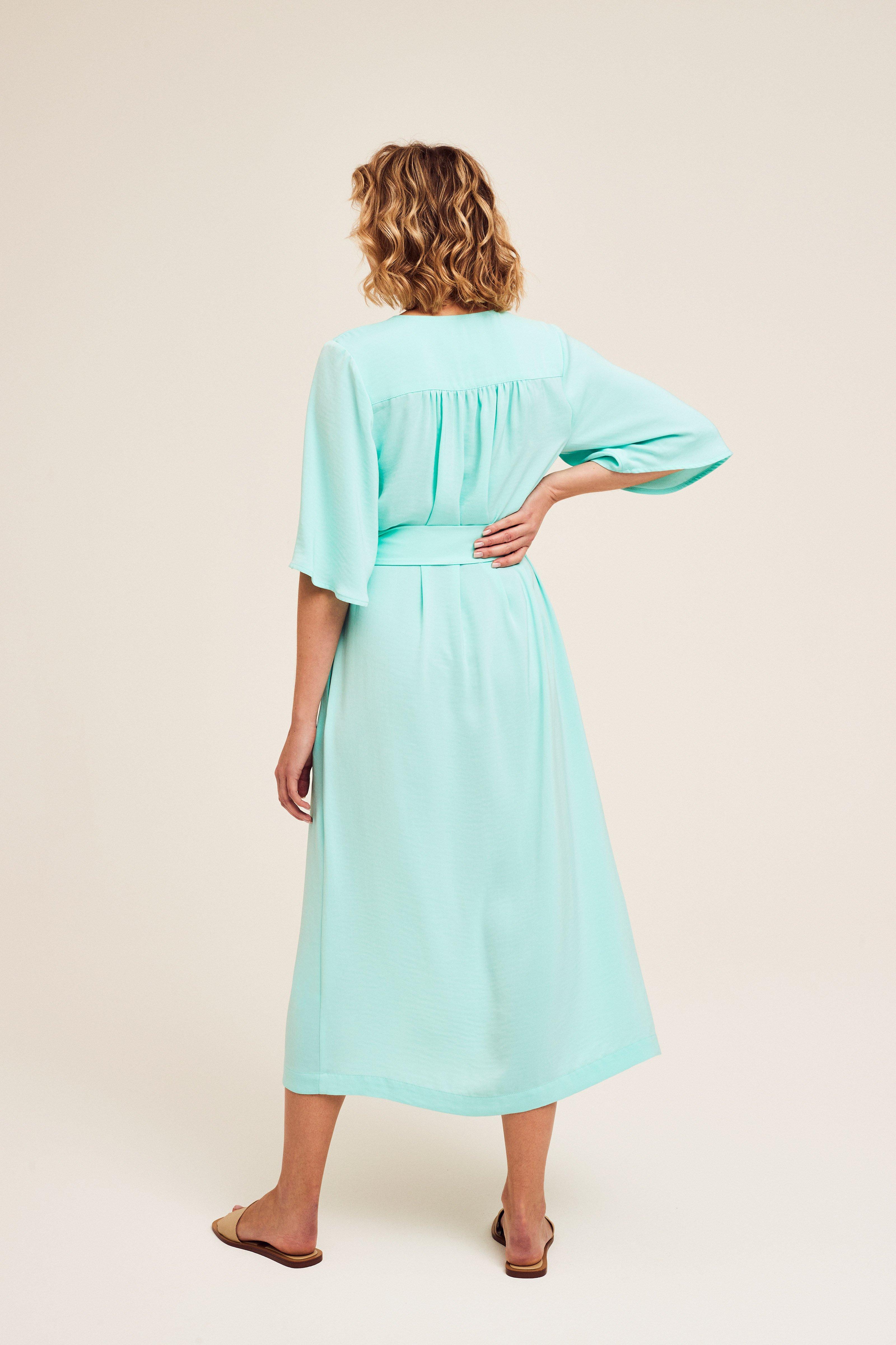 CKS Dames - WALKIE - robe longue - bleu vif