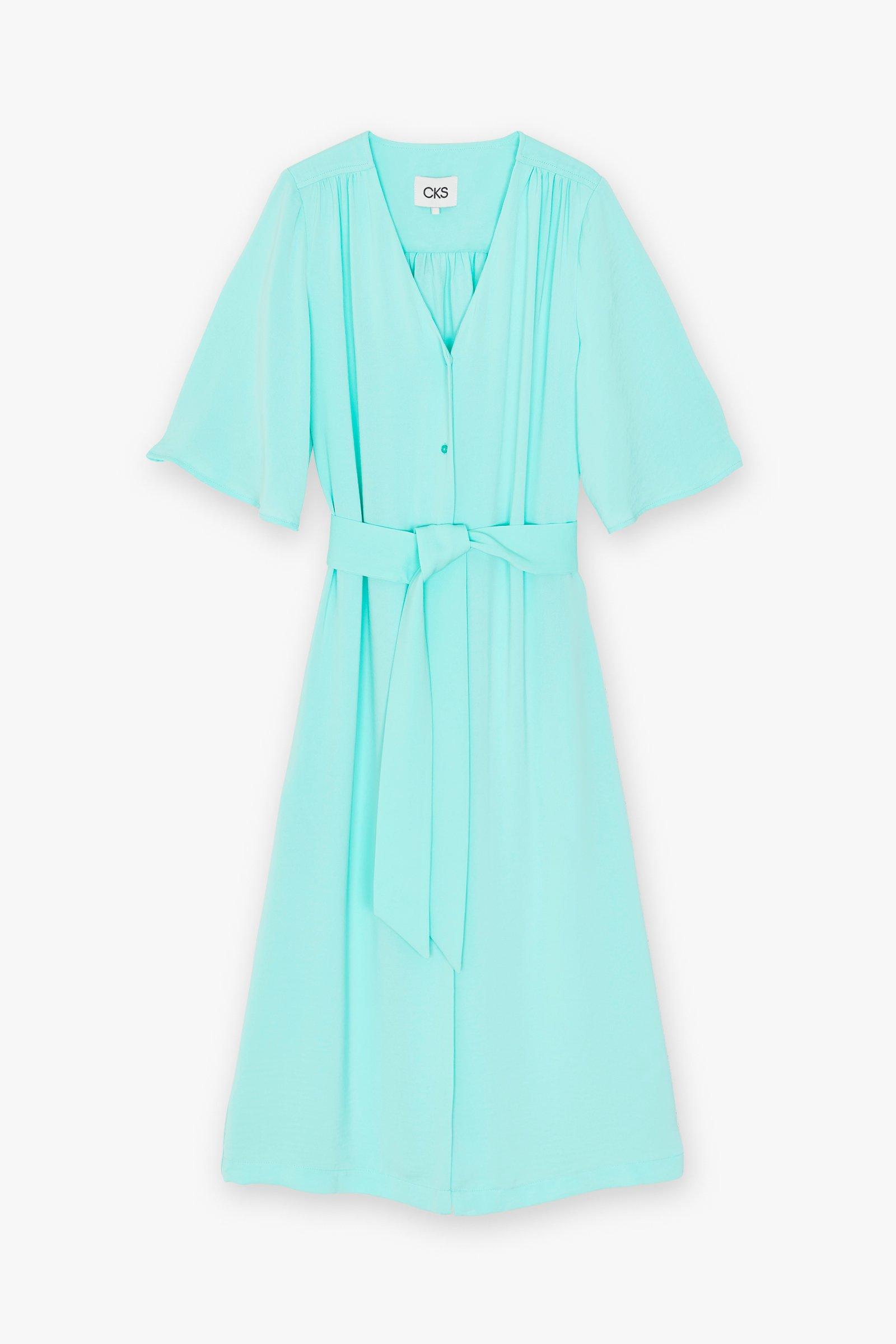 CKS Dames - WALKIE - robe longue - bleu vif