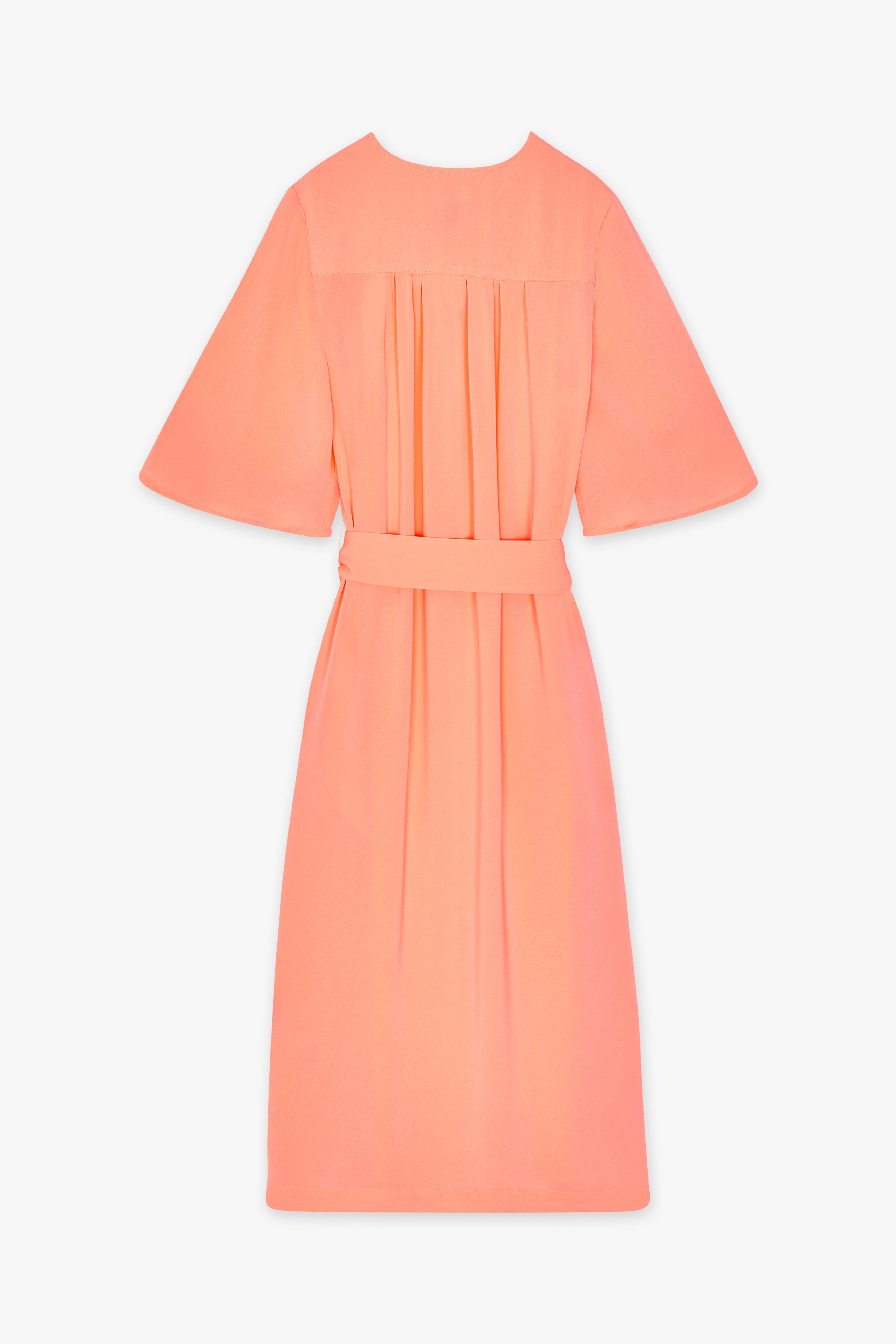 CKS Dames - WALKIE - Langes Kleid - Hellorange