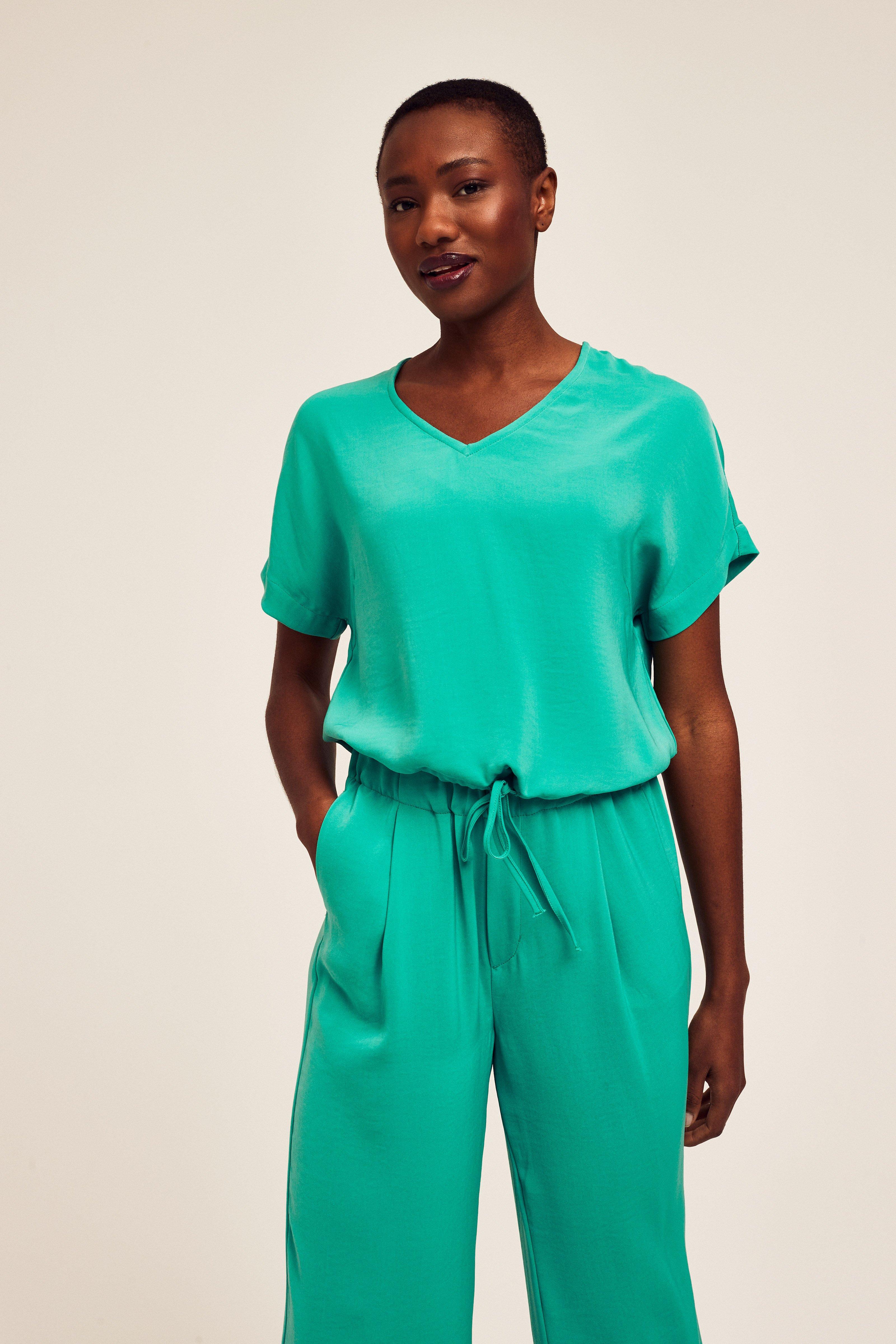CKS Dames - EBINAS - blouse long sleeves - green