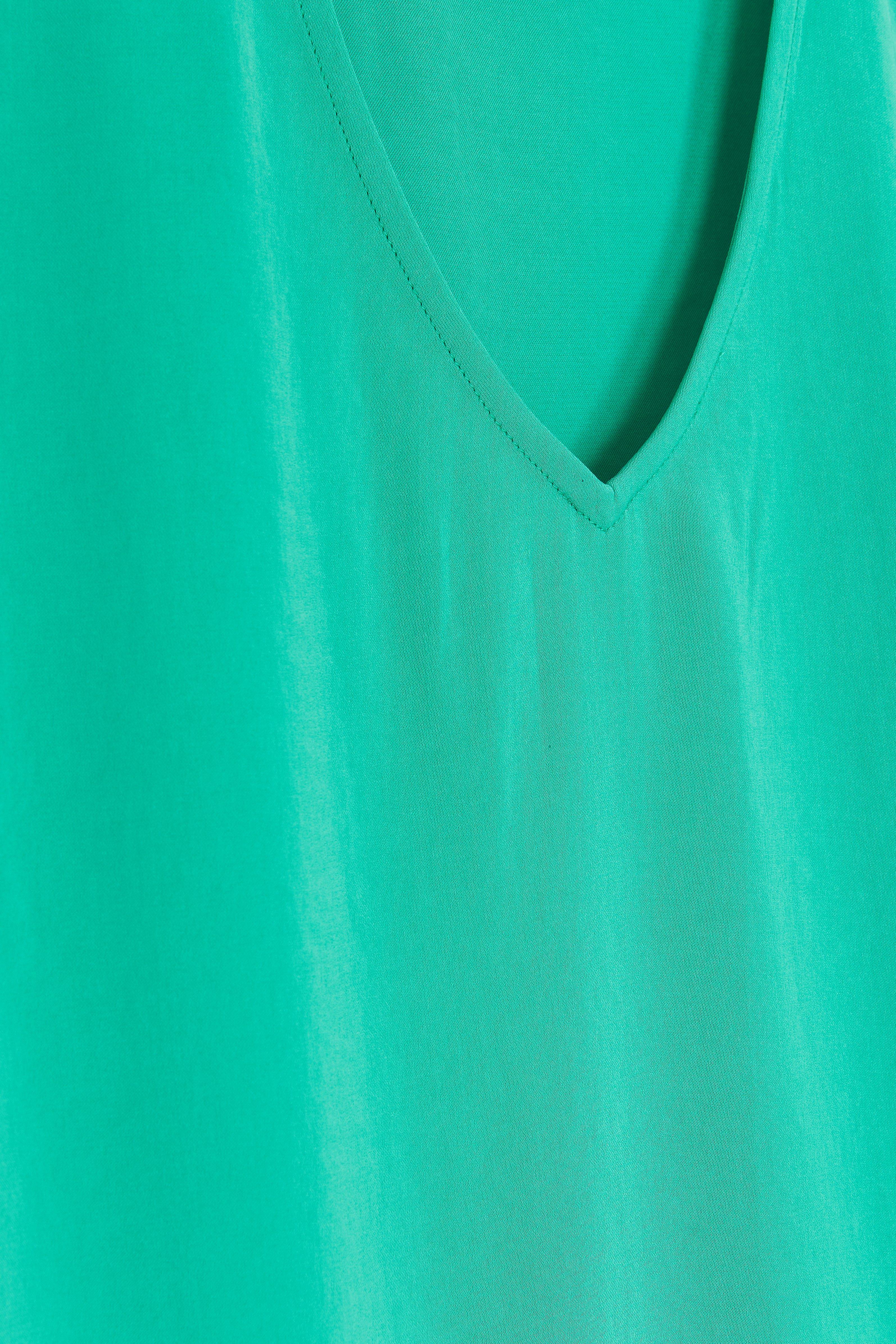 CKS Dames - EBINAS - Bluse Kurze Ärmel - Grün
