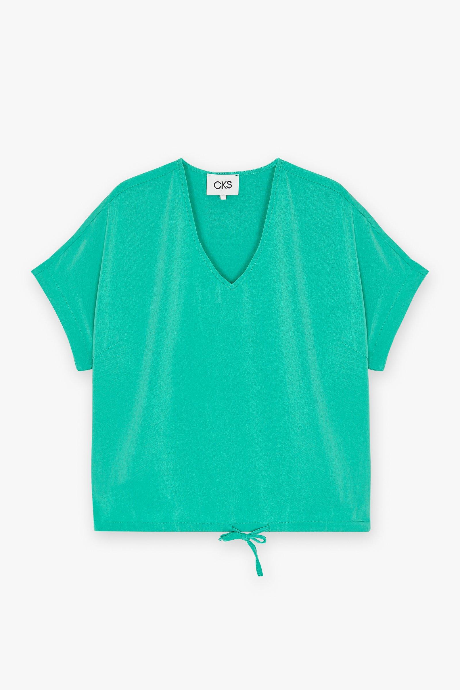 CKS Dames - EBINAS - blouse lange mouwen - khaki