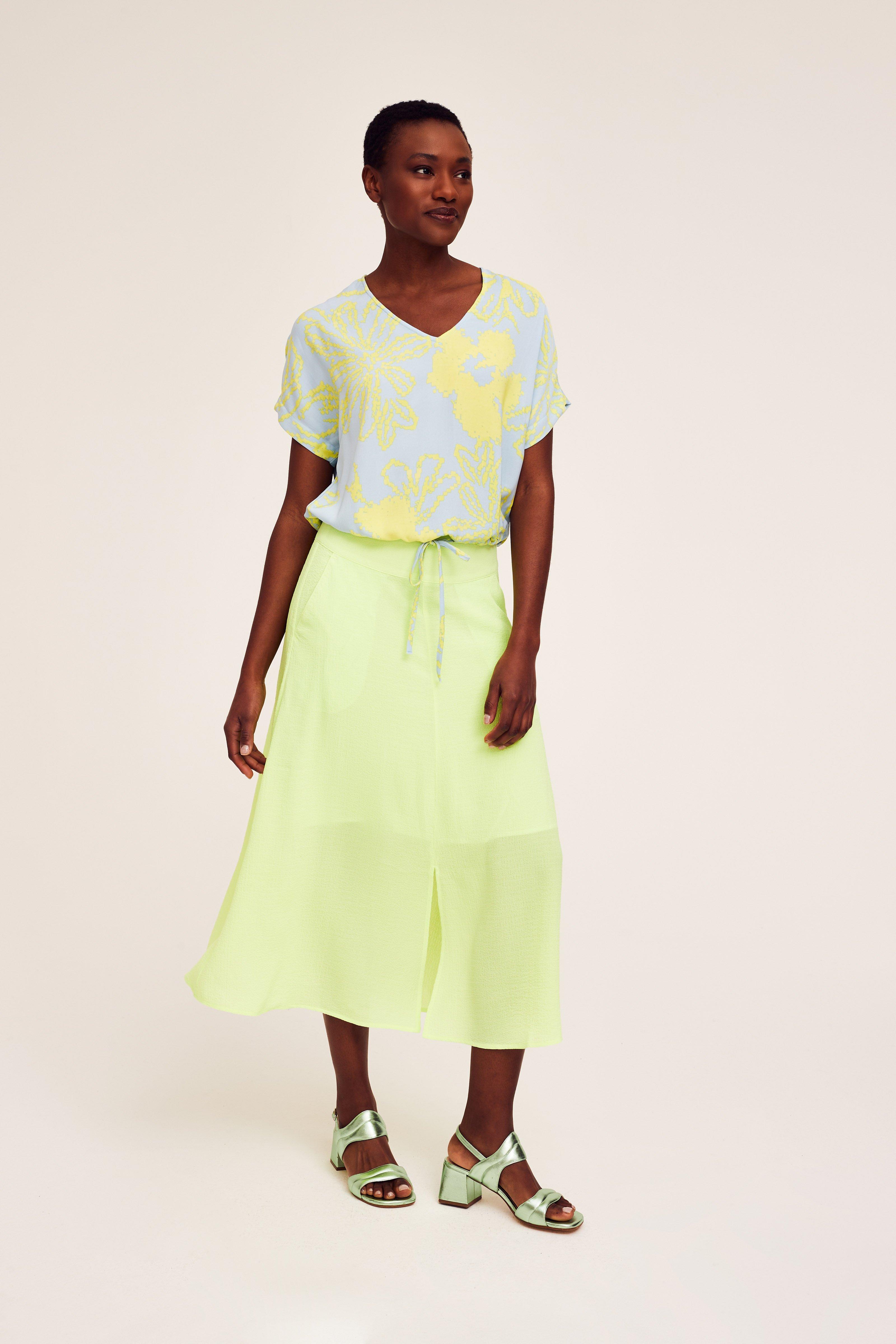 CKS Dames - EBINAS - blouse lange mouwen - lichtblauw