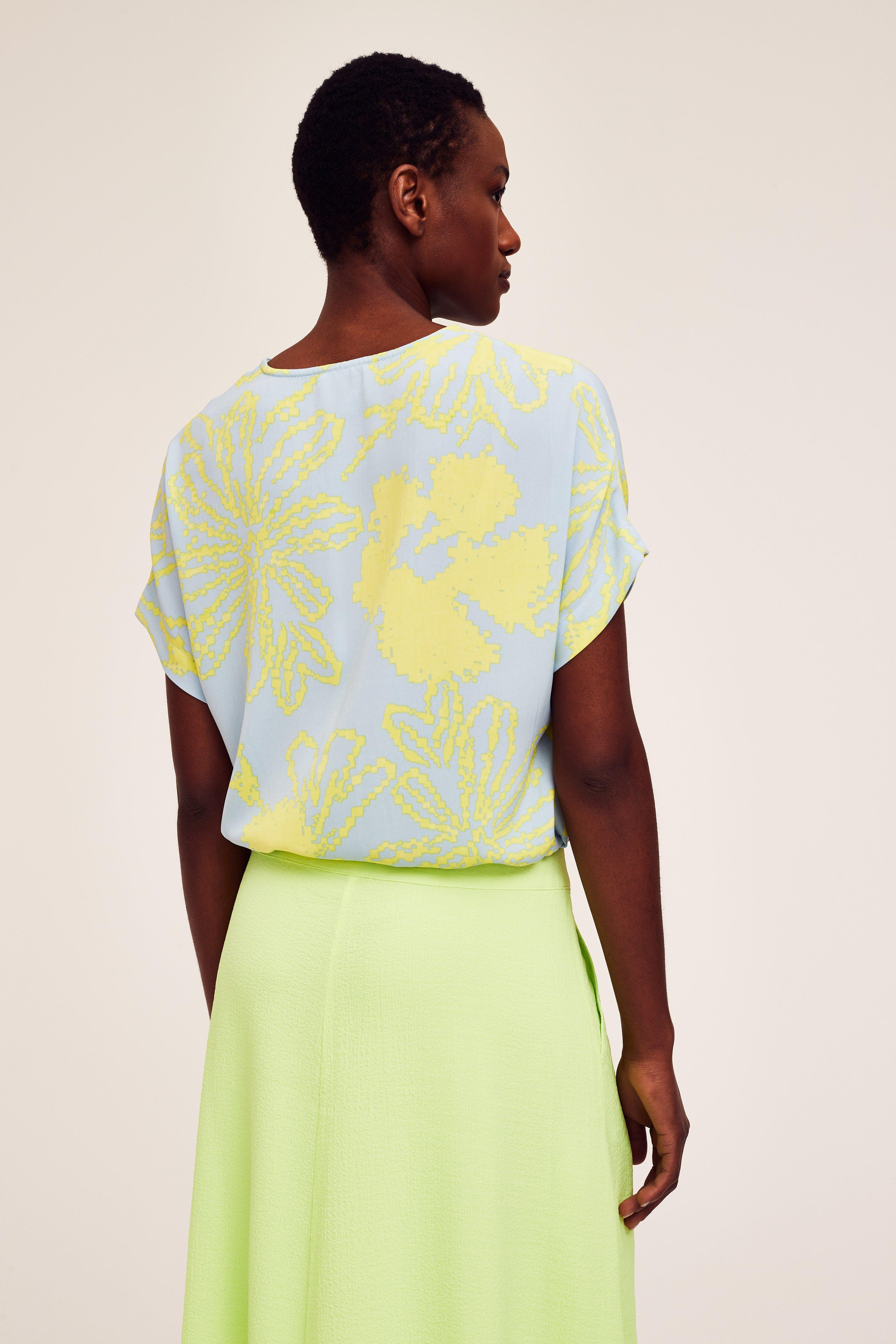 CKS Dames - EBINAS - blouse lange mouwen - lichtblauw