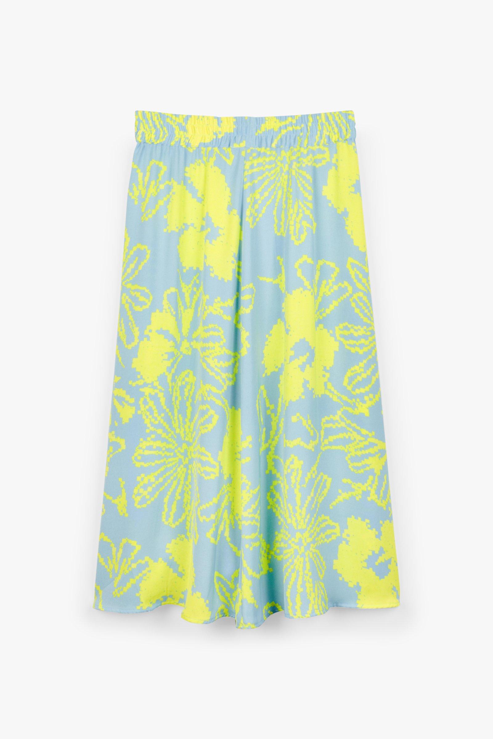 CKS Dames - VALENCINE - midi skirt - light blue