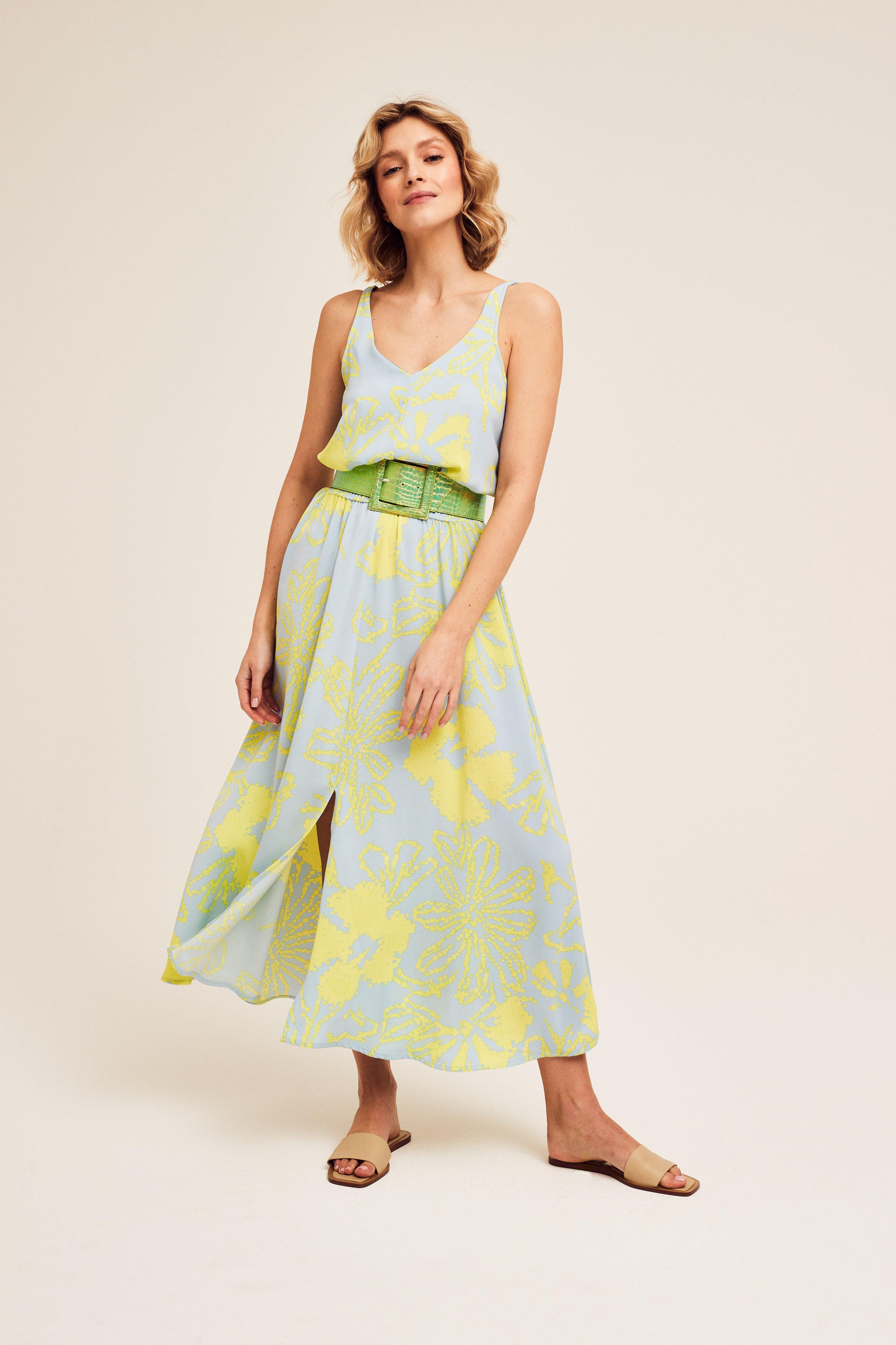 CKS Dames - PELINA - long dress - light blue