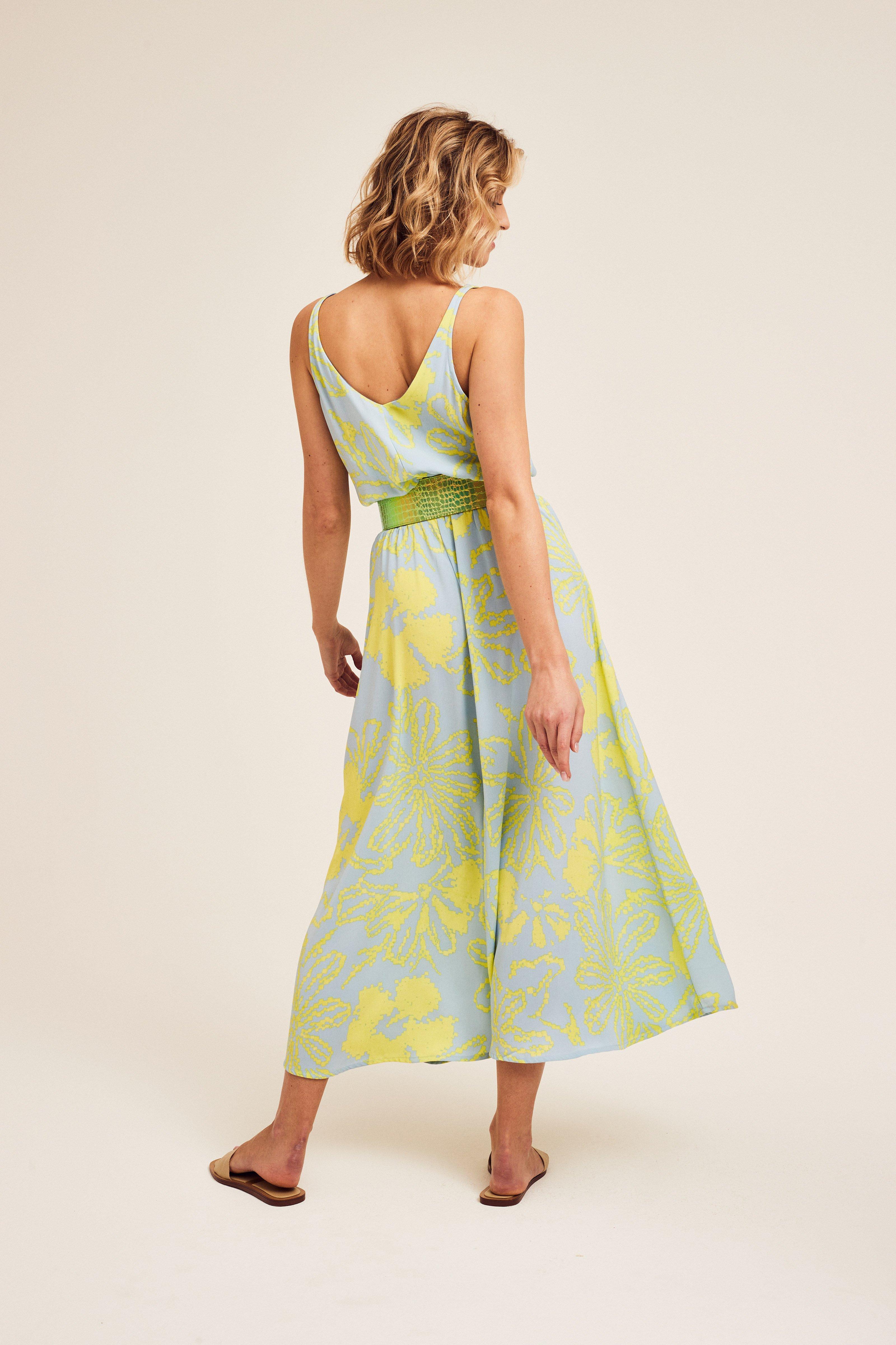 CKS Dames - PELINA - robe longue - bleu clair