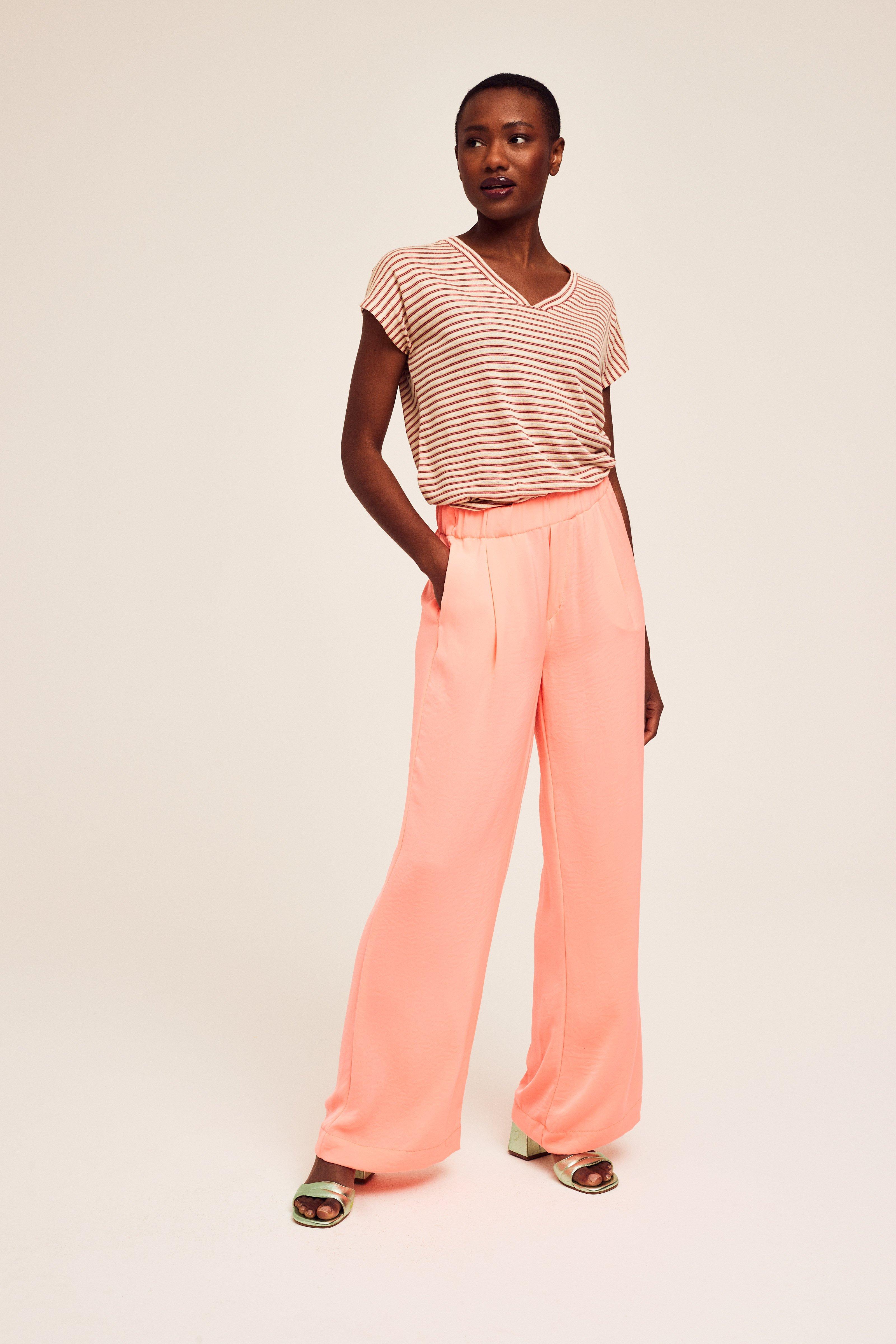 CKS Dames - LAUSANNE - long trouser - bright orange