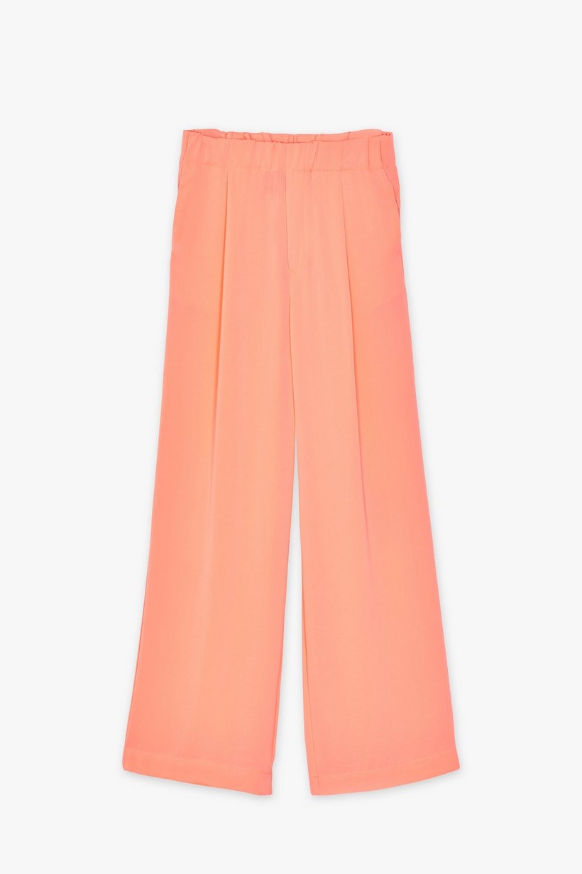 CKS Dames - LAUSANNE - long trouser - bright orange