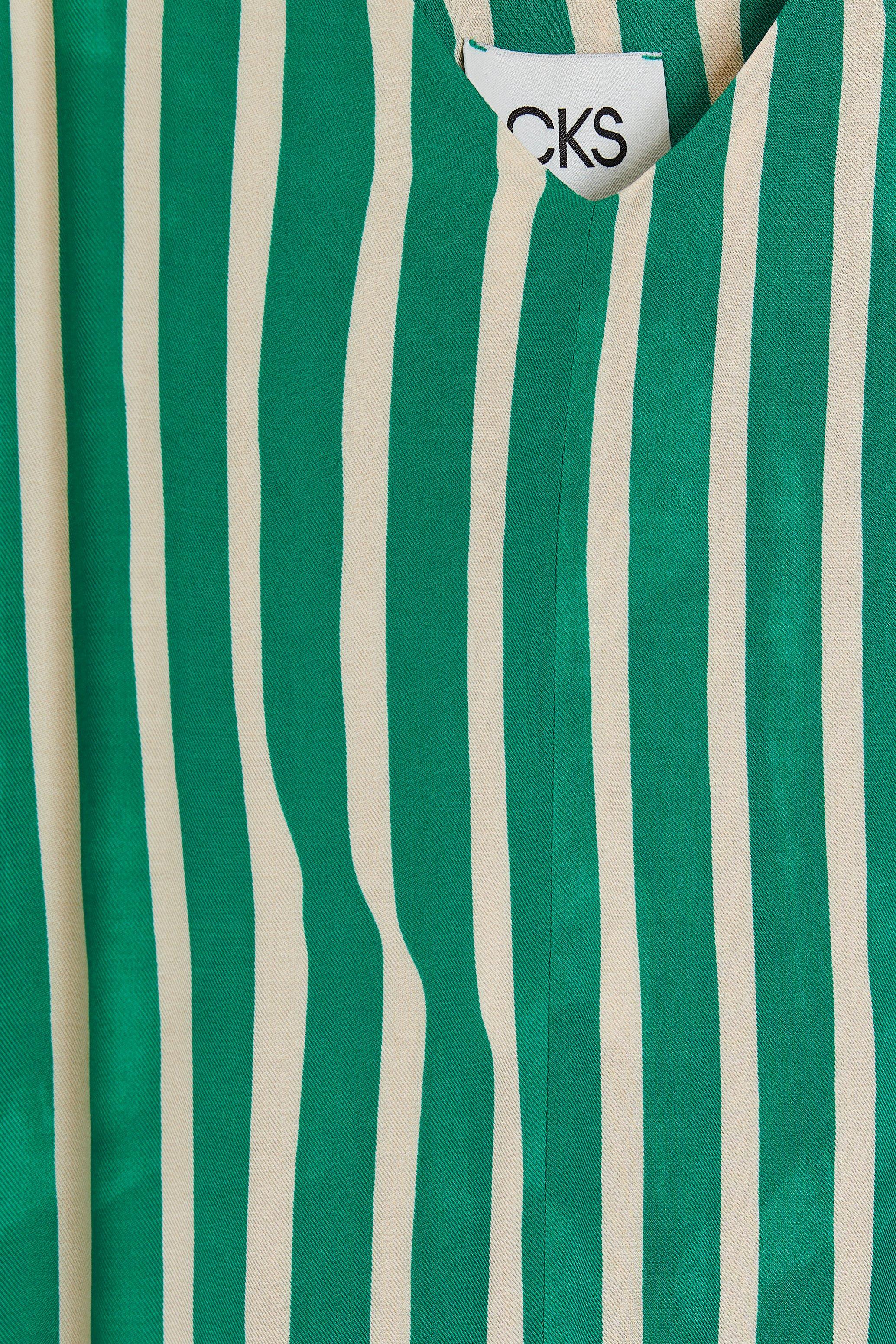 CKS Dames - NESPIAM - Langes Kleid - Dunkelgr&uuml;n