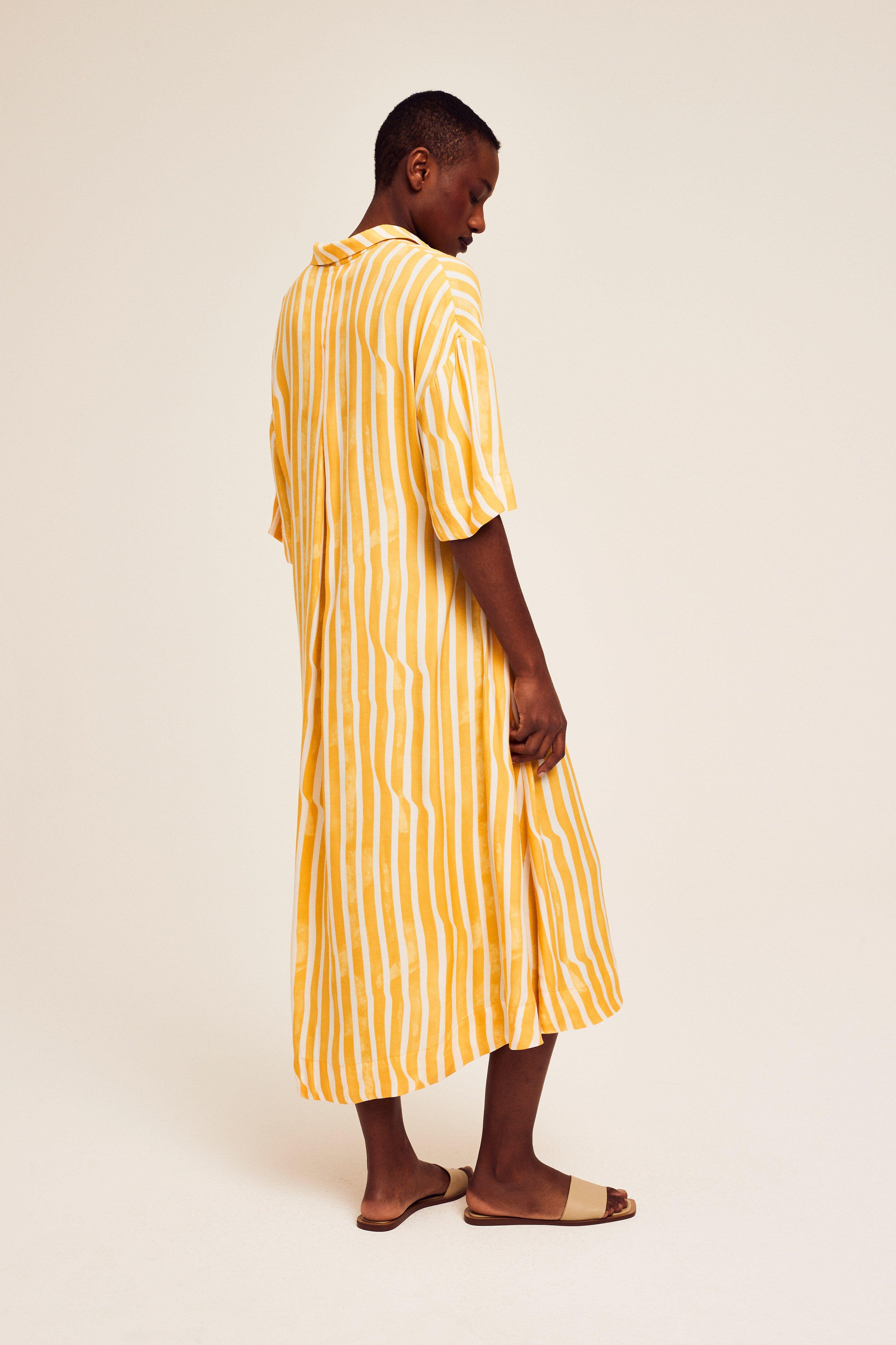 CKS Dames - INAYA - robe longue - jaune