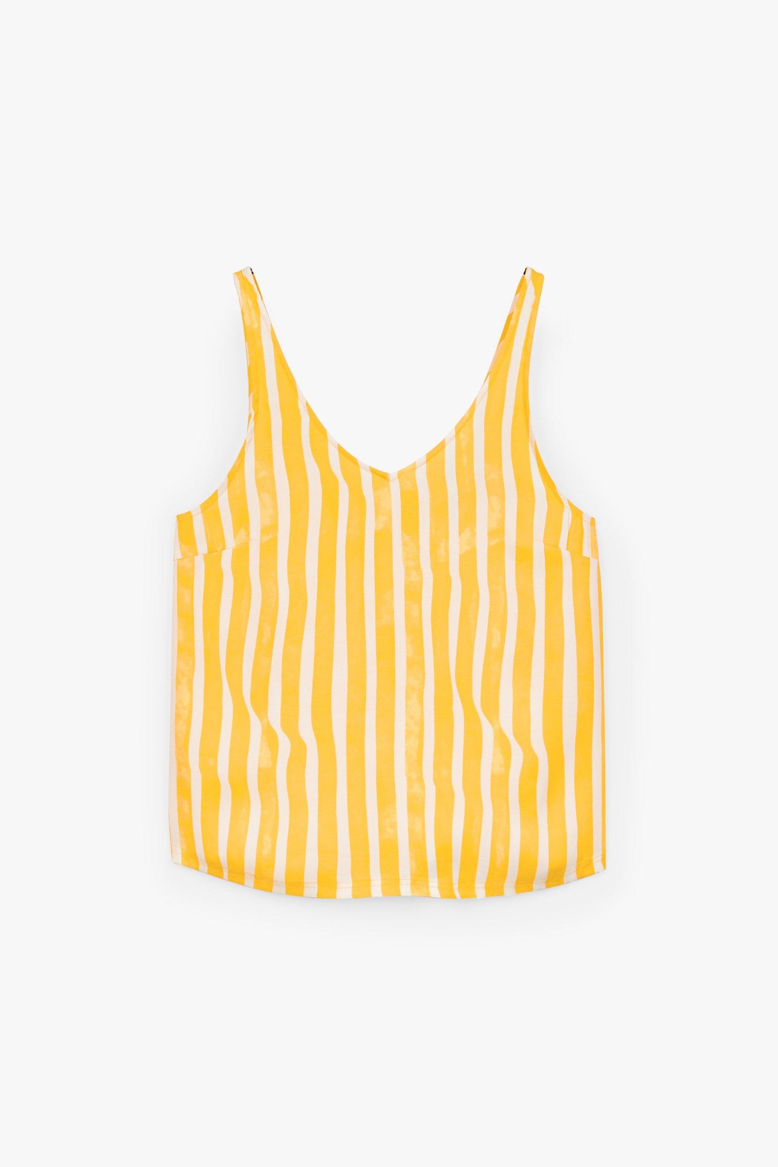 CKS Dames - NUWIKA - blouse half-length sleeves - yellow