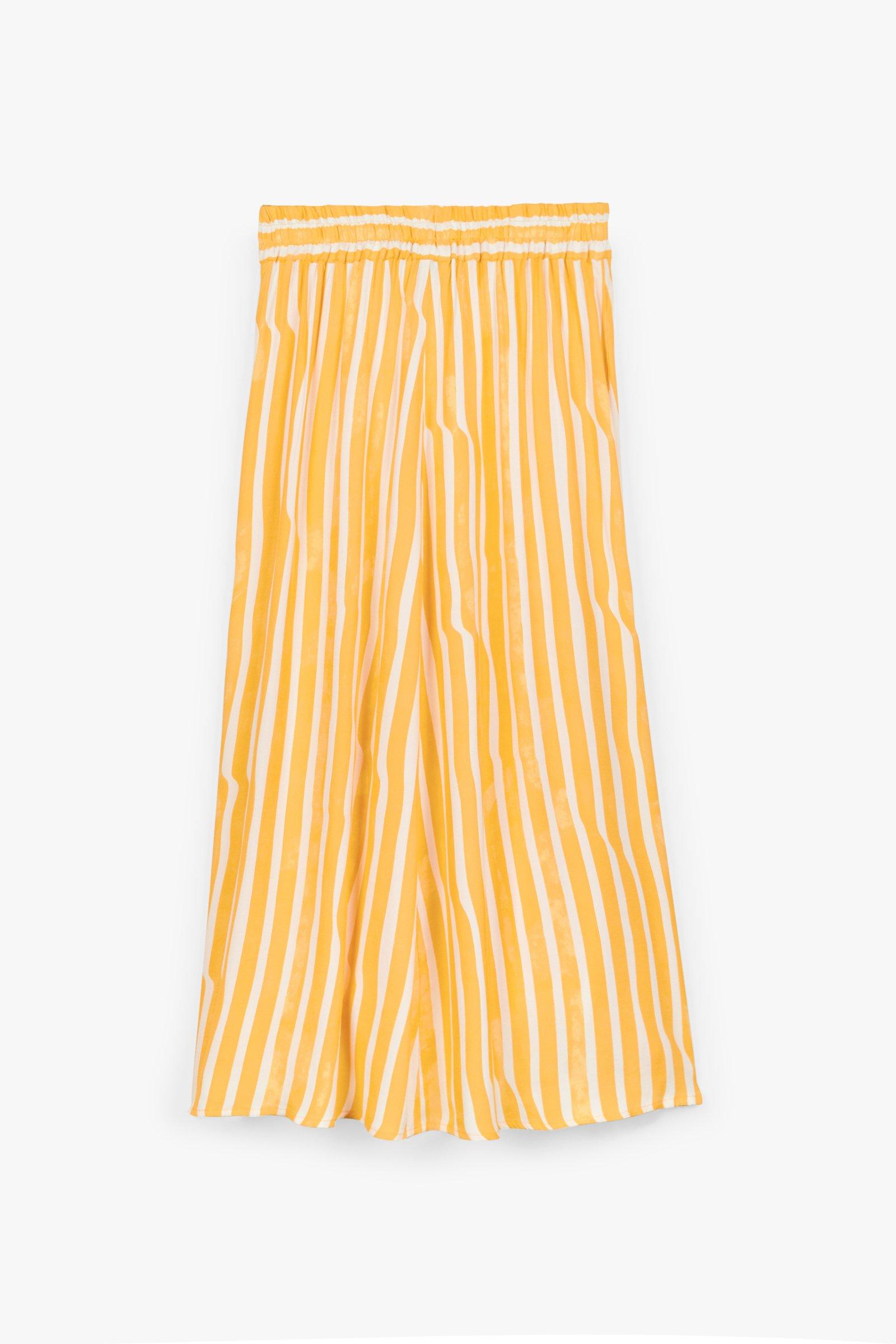 CKS Dames - VALENCINE - midi skirt - yellow