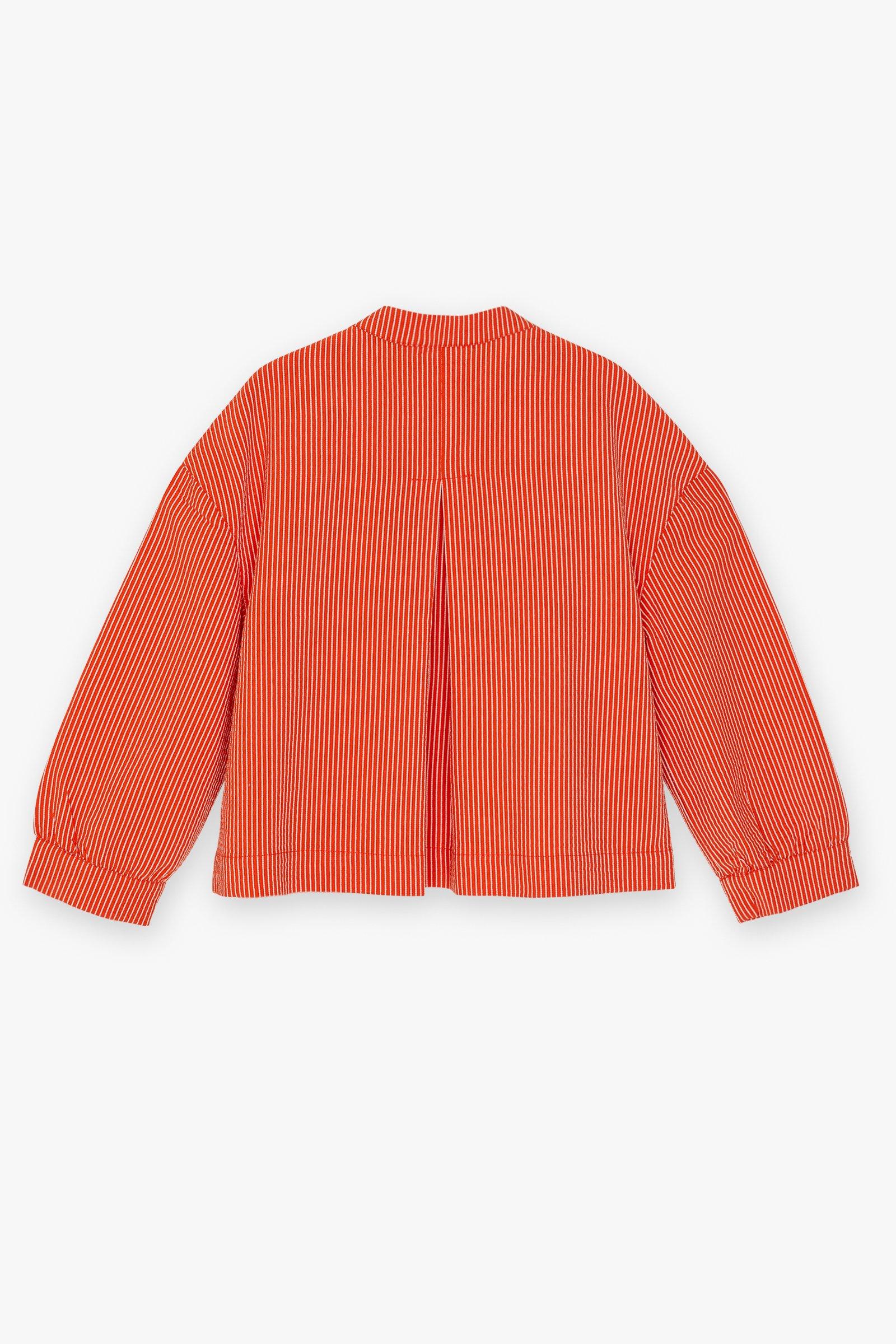 CKS Dames - INFINITE - veste fantaisie - rouge foncé