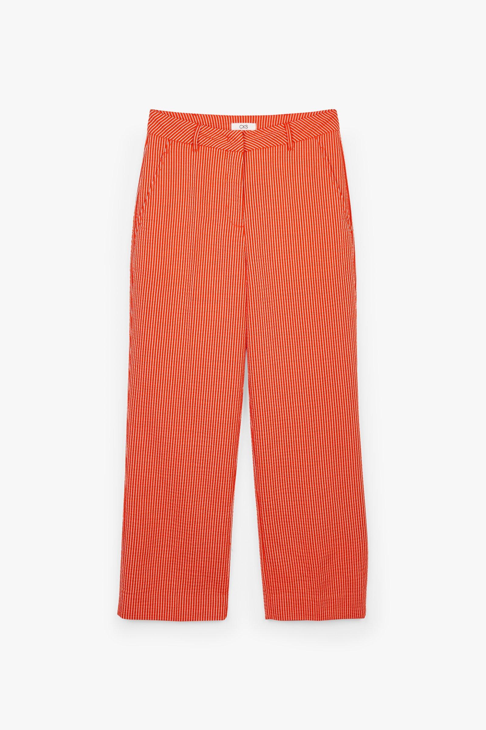 CKS Dames - TONKS - ankle trousers - dark red