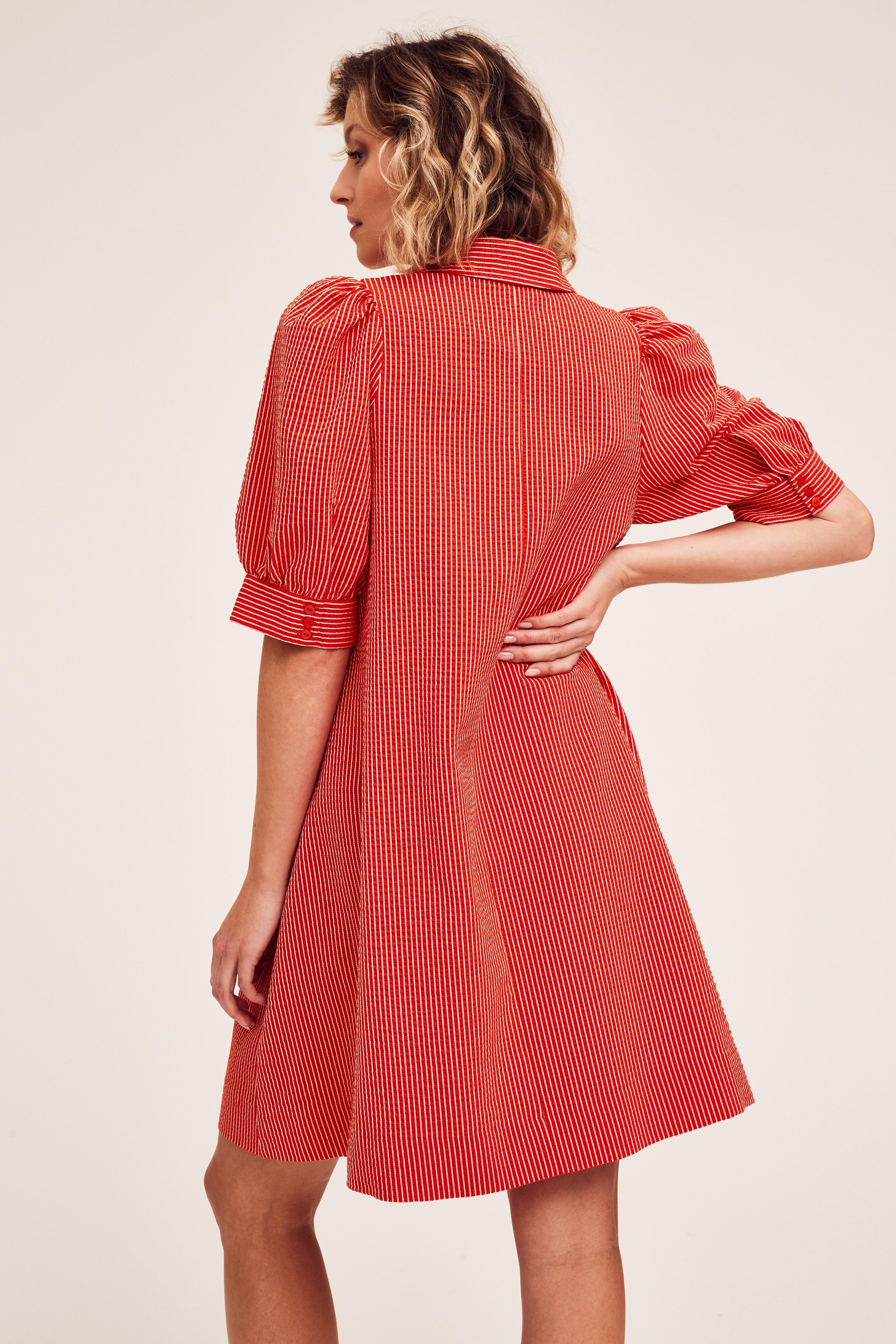 CKS Dames - SELLY - robe courte - rouge foncé