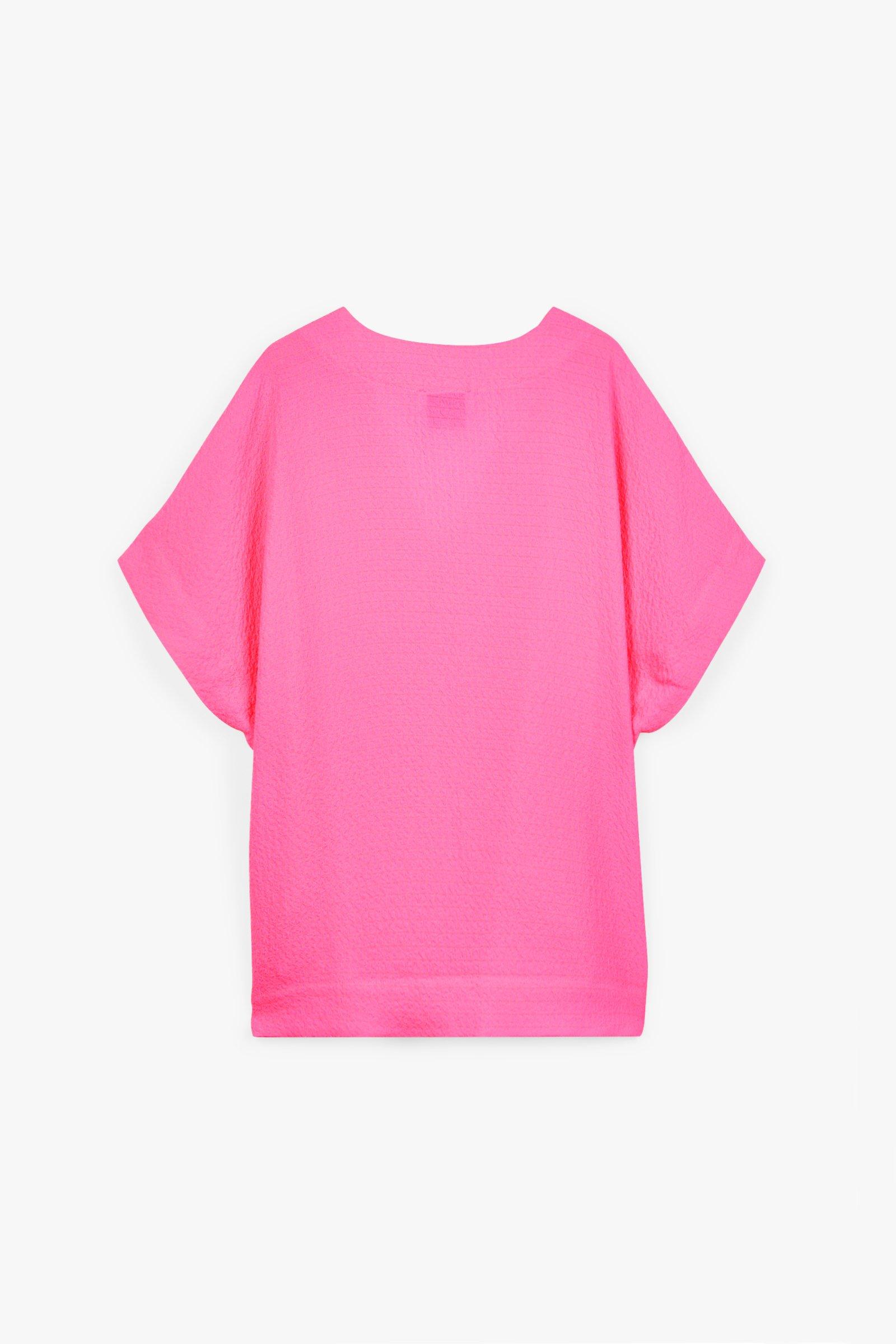 CKS Dames - SABA - blouse long sleeves - bright pink