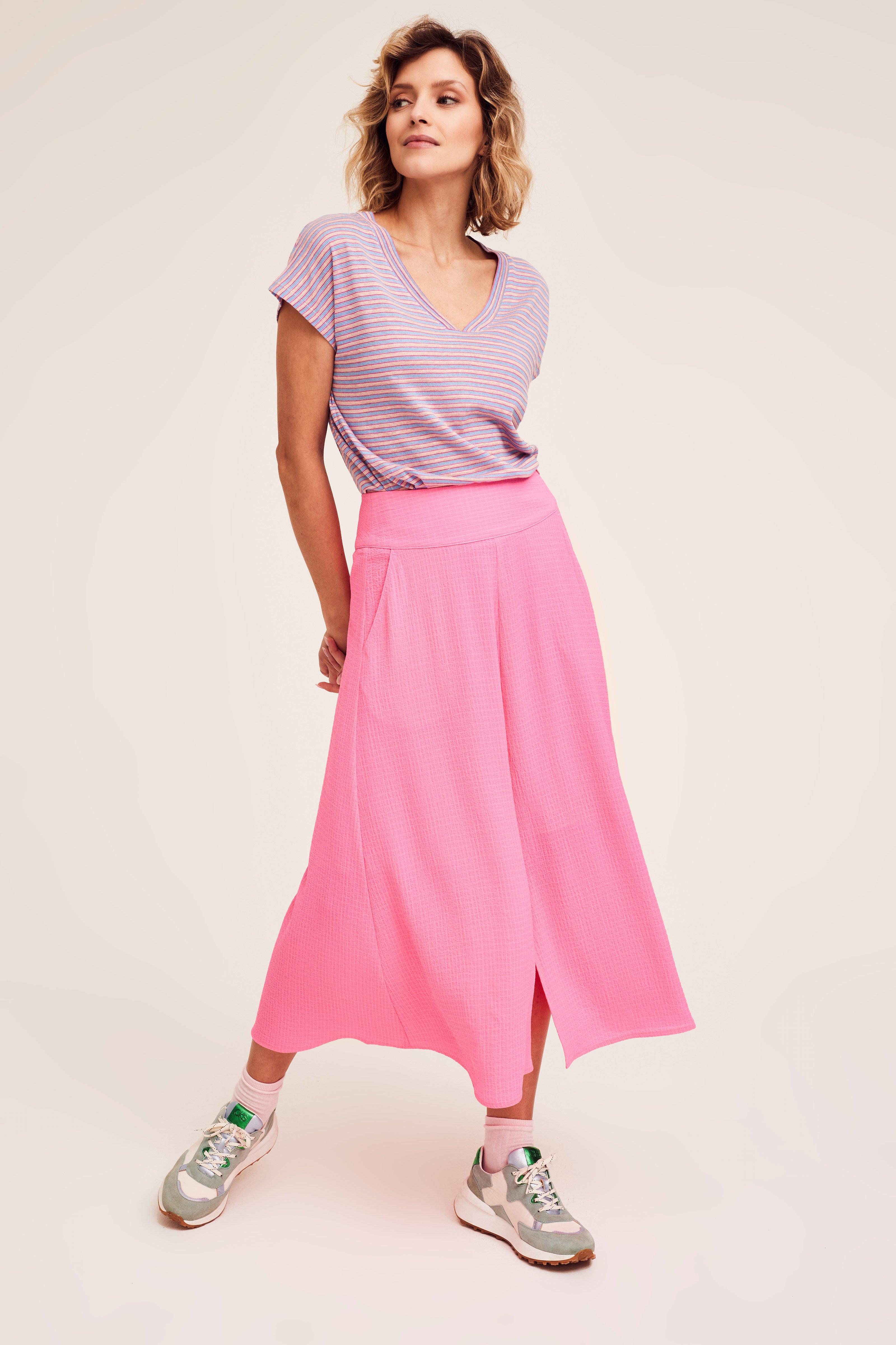 CKS Dames - SAWINA - a-line skirt - bright pink