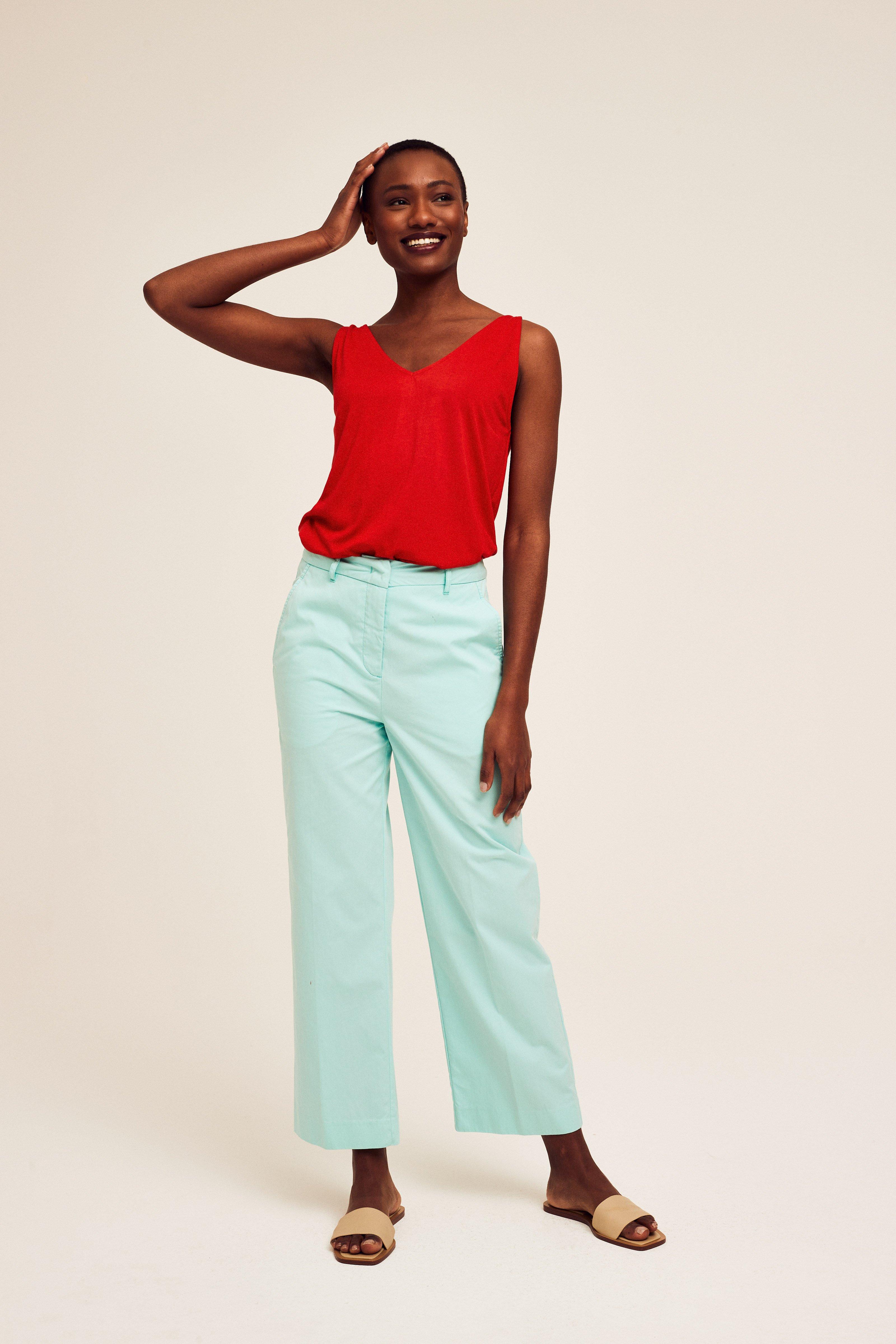 CKS Dames - TONKS - ankle trousers - vivid blue