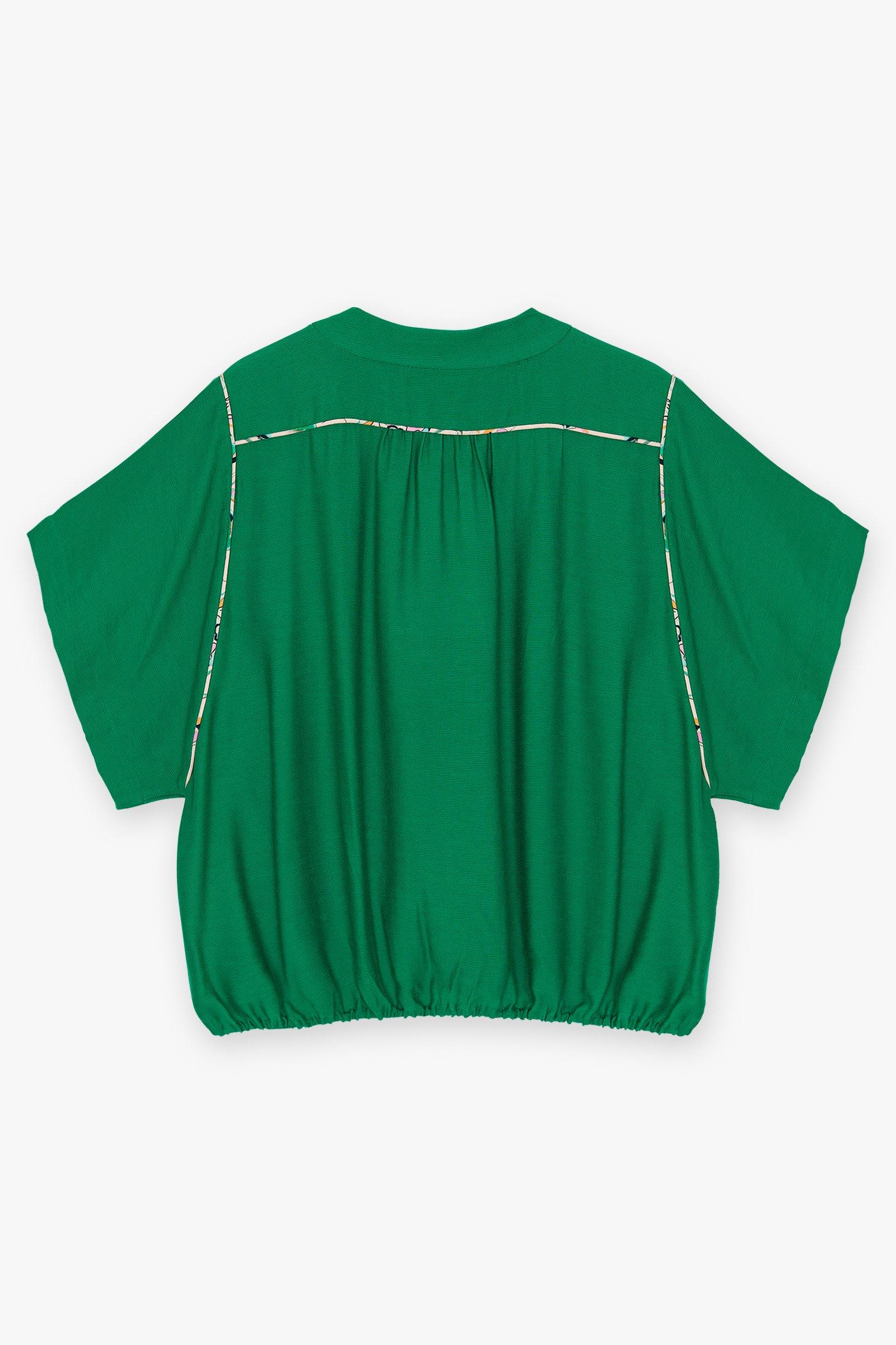 CKS Dames - LEDO - blouse long sleeves - green