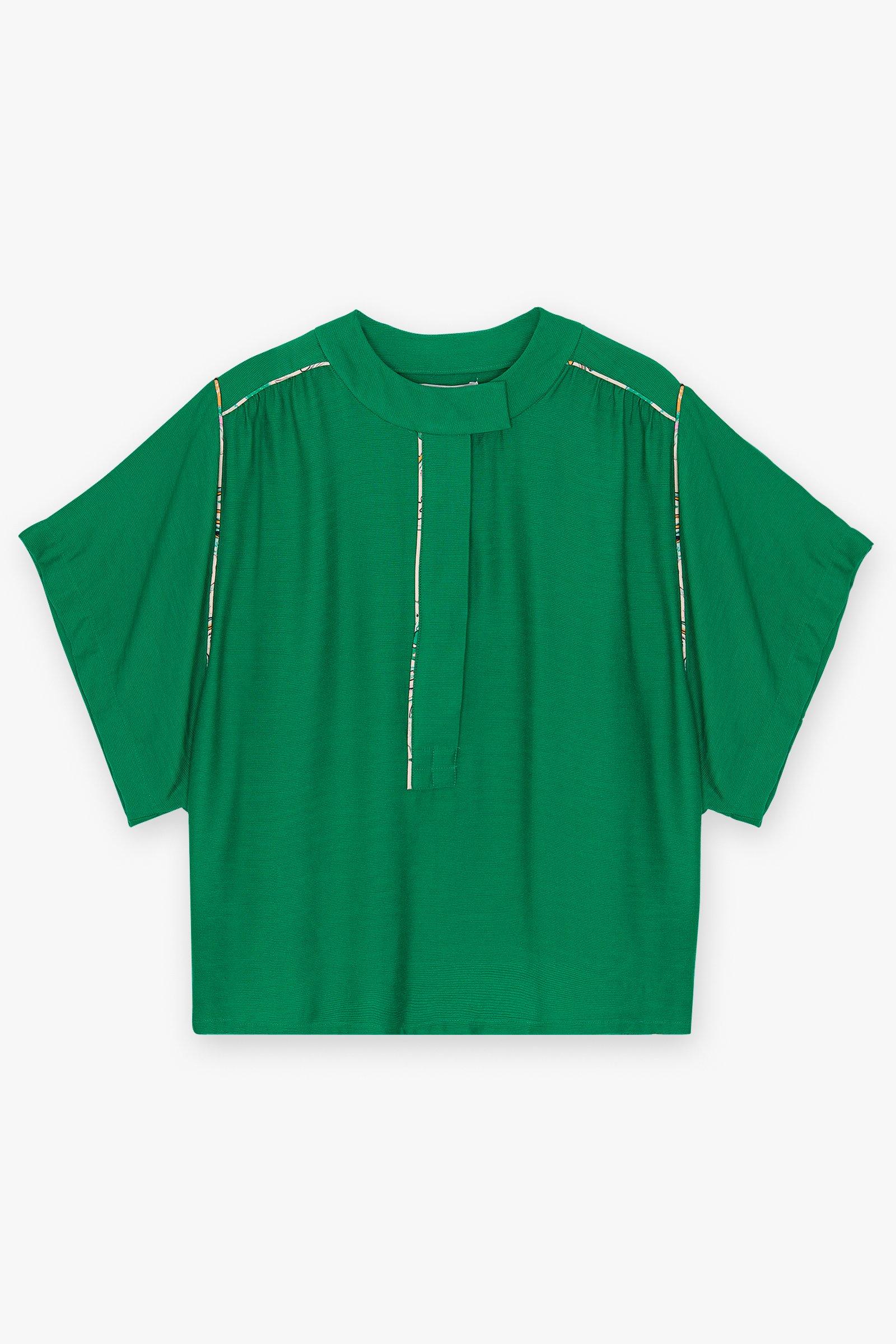 CKS Dames - LEDO - blouse long sleeves - green