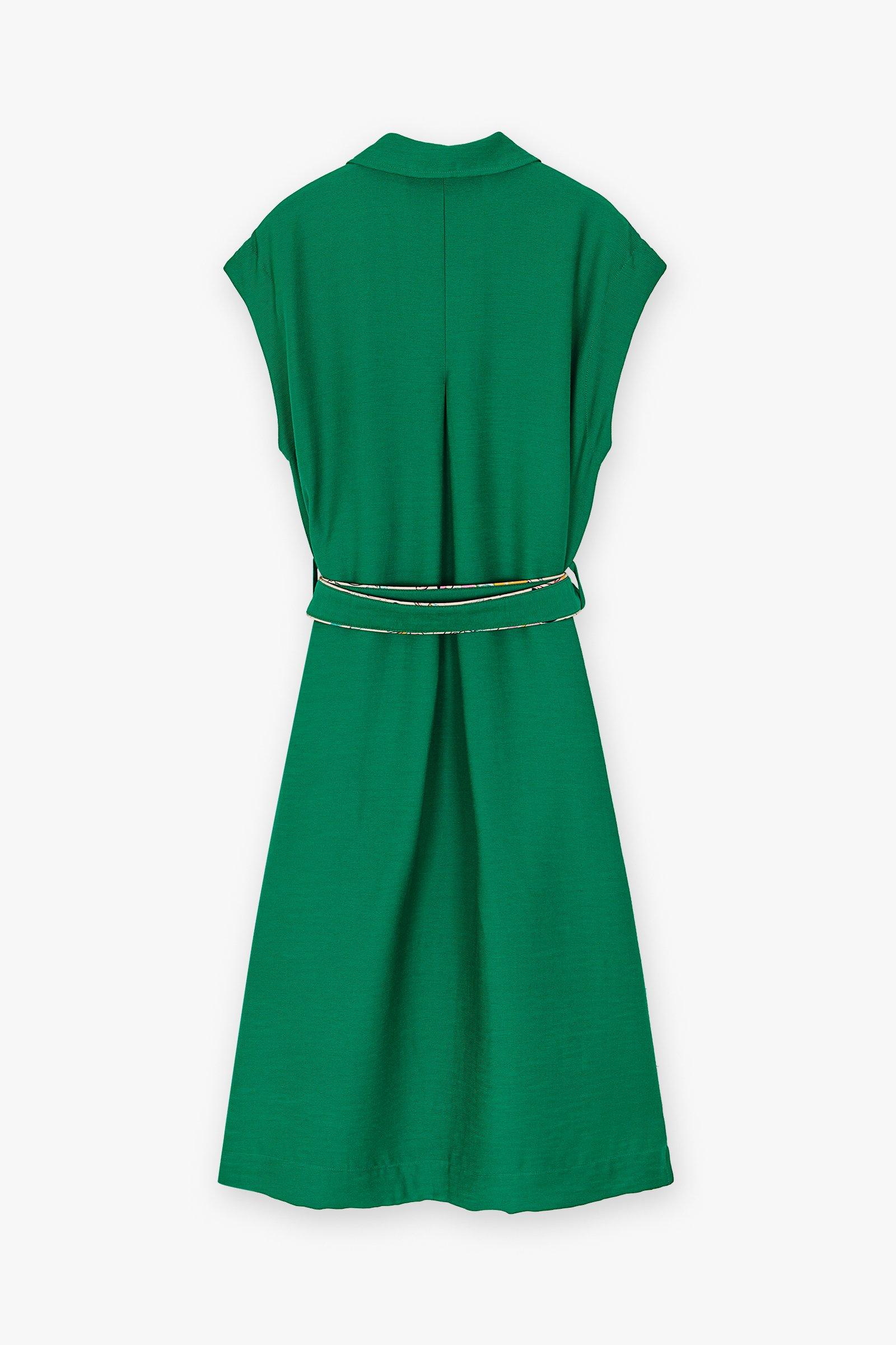 CKS Dames - PARISA - Kurzes Kleid - Gr&uuml;n