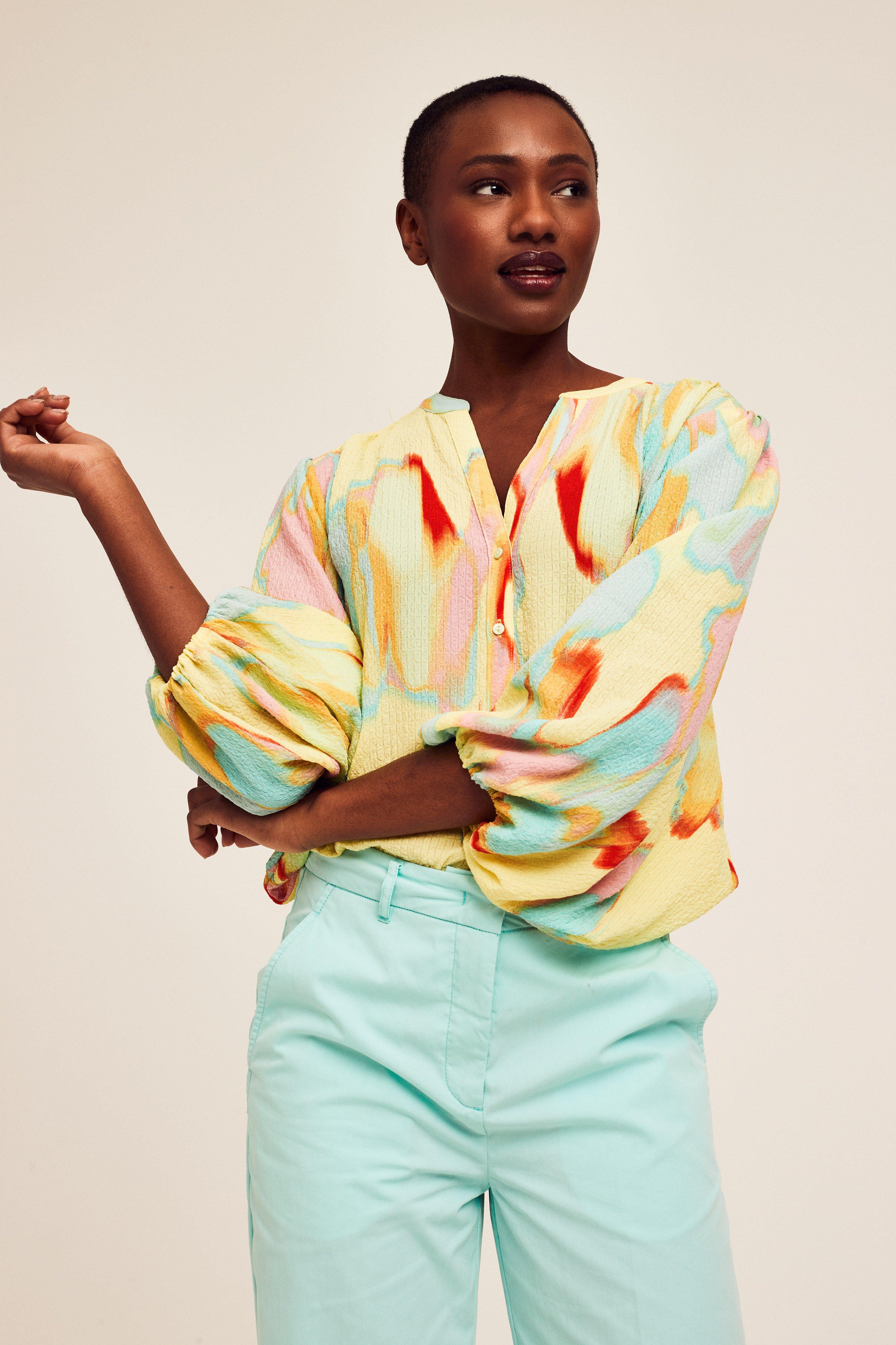 CKS Dames - WILDA - blouse lange mouwen - geel