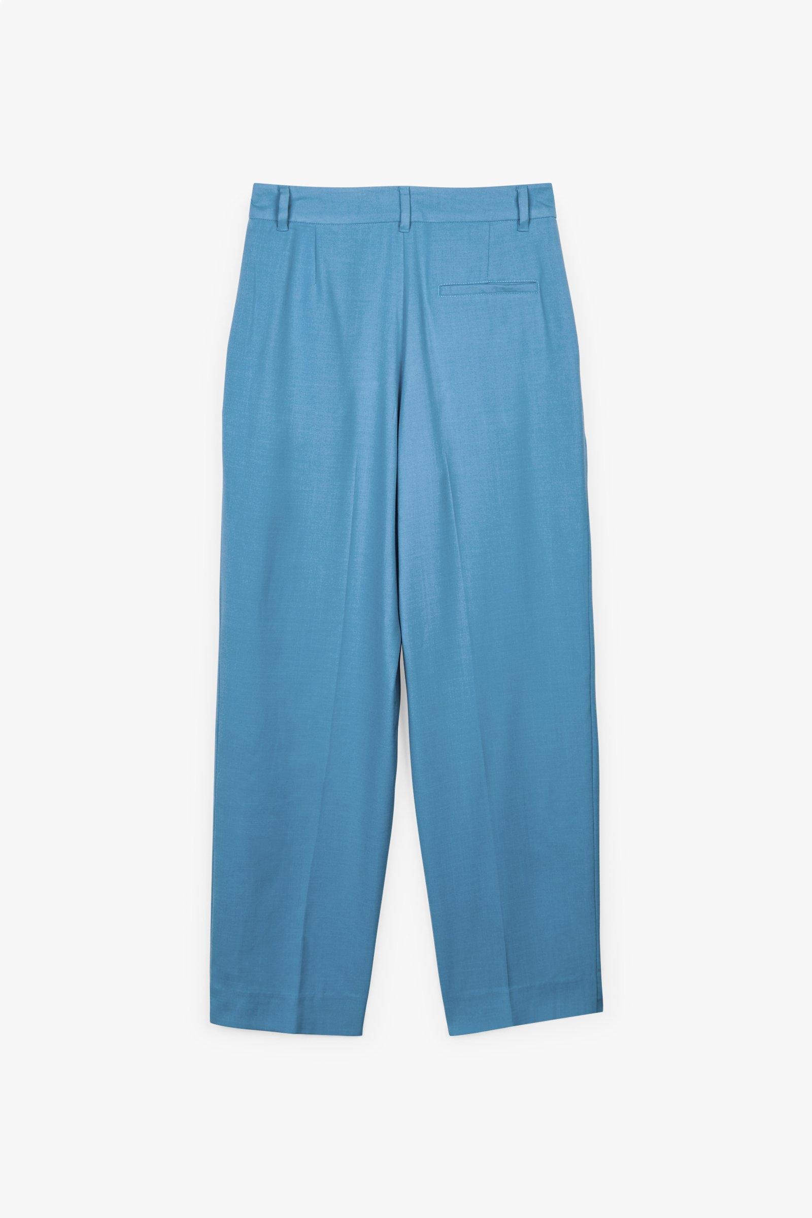 CKS Dames - LAHTI - pantalon à la cheville - bleu