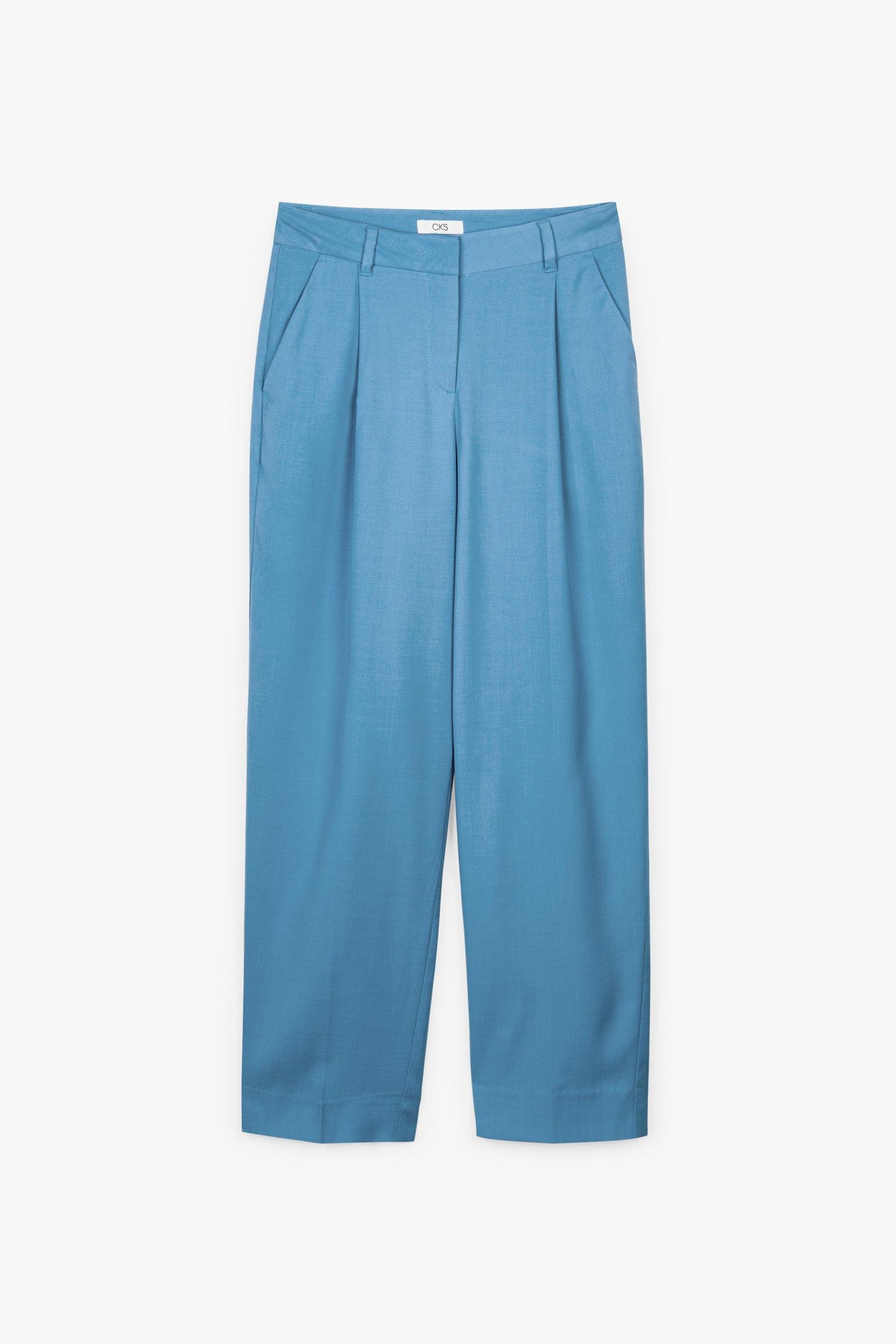 CKS Dames - LAHTI - ankle trousers - blue