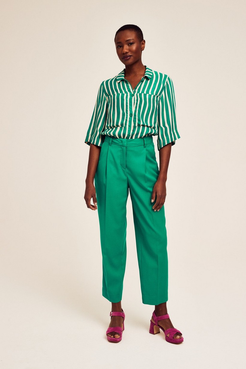 CKS Dames - LAHTI - ankle trousers - green