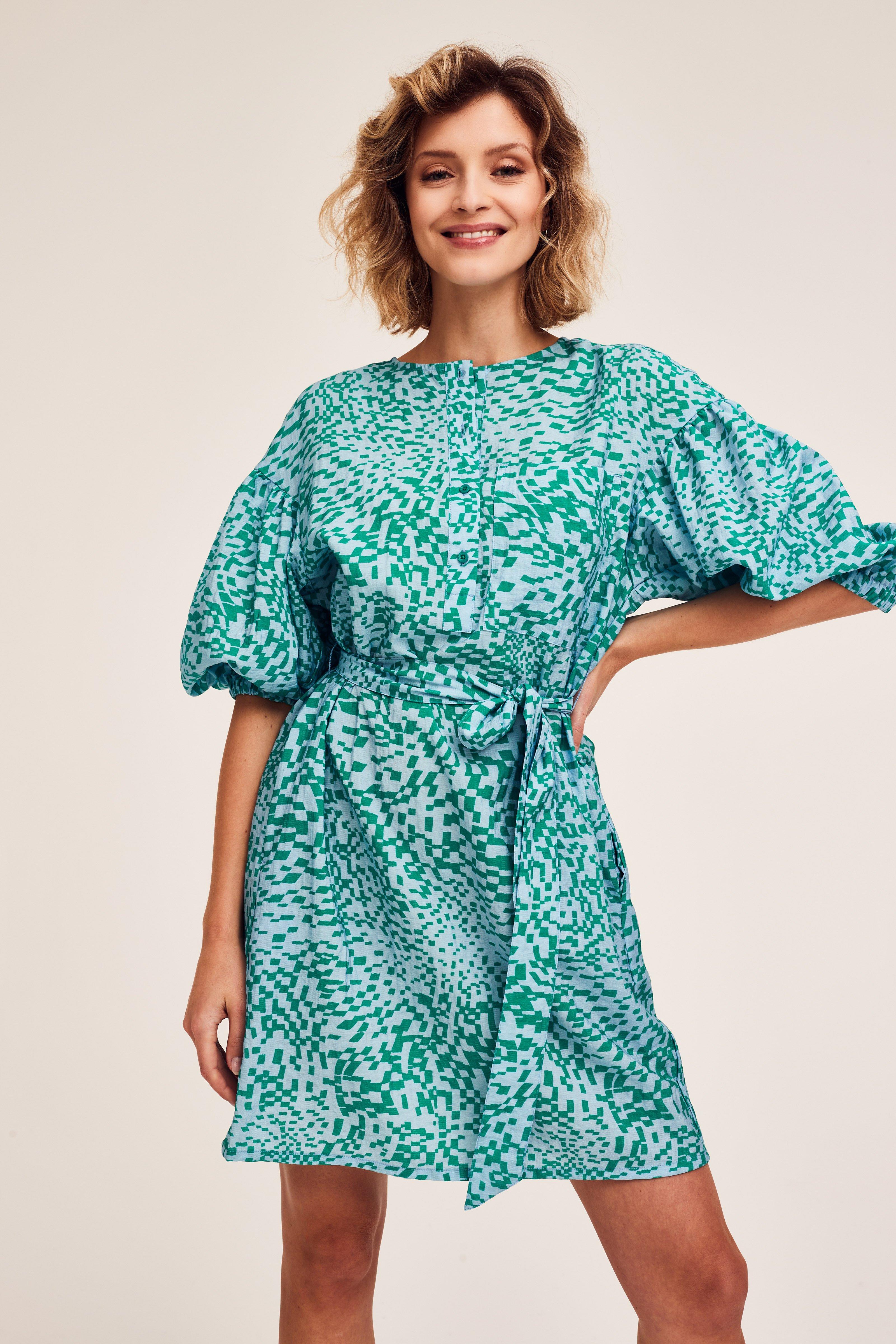 CKS Dames - IVAZ - robe courte - bleu