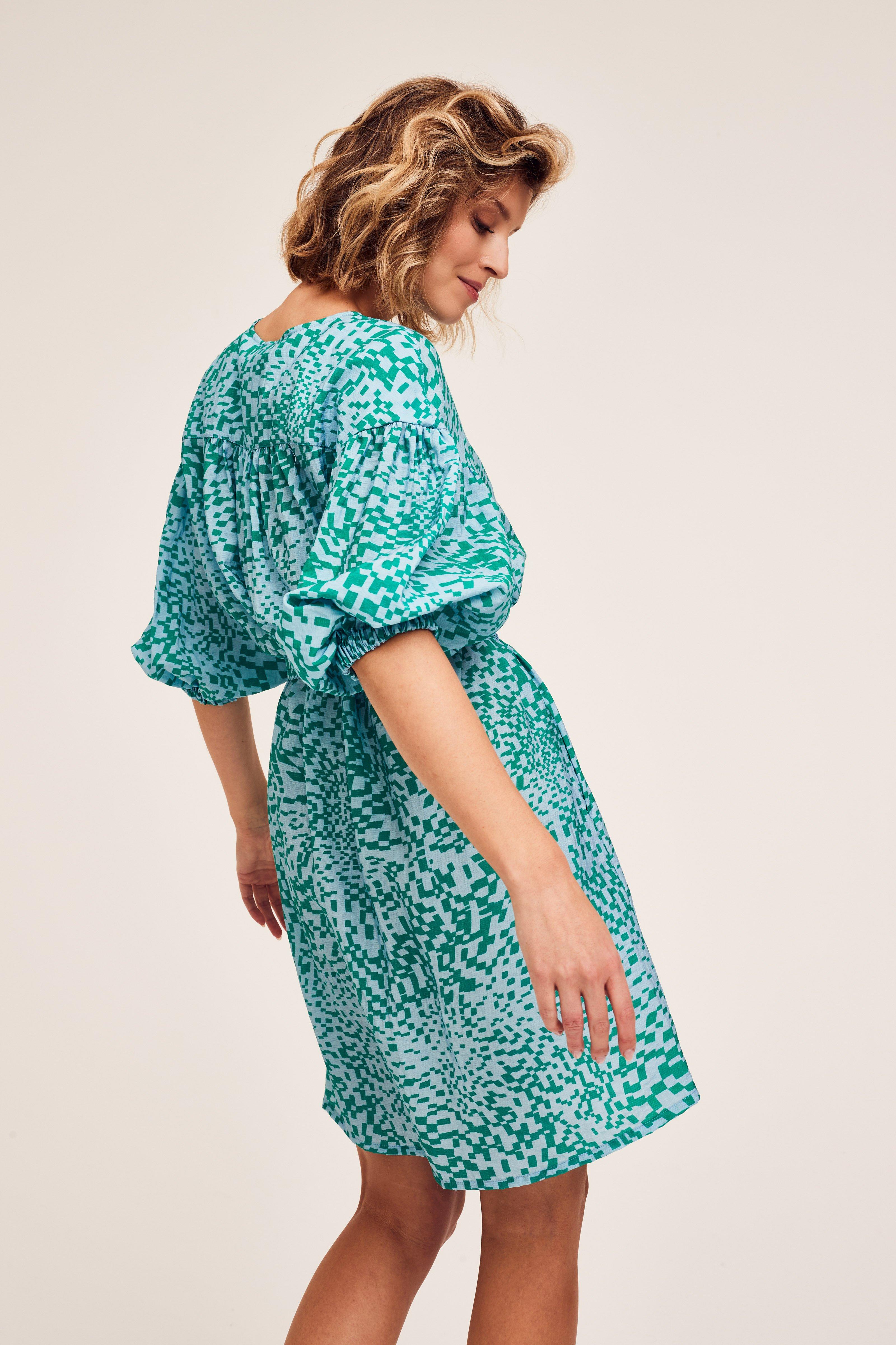 CKS Dames - IVAZ - robe courte - bleu