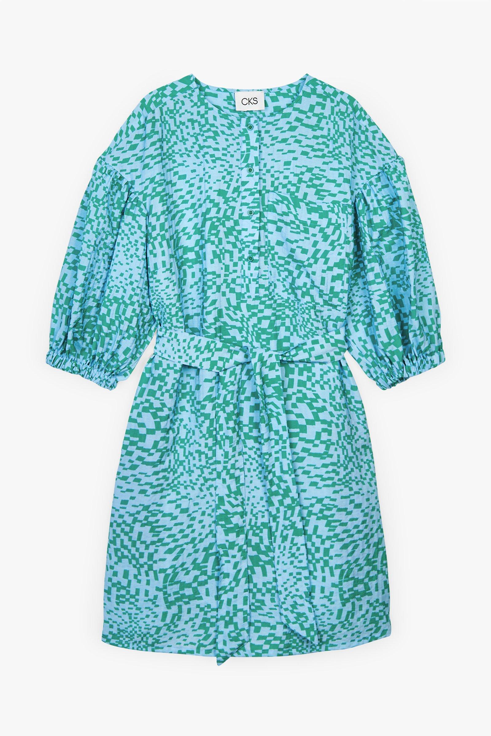 CKS Dames - IVAZ - Kurzes Kleid - Blau