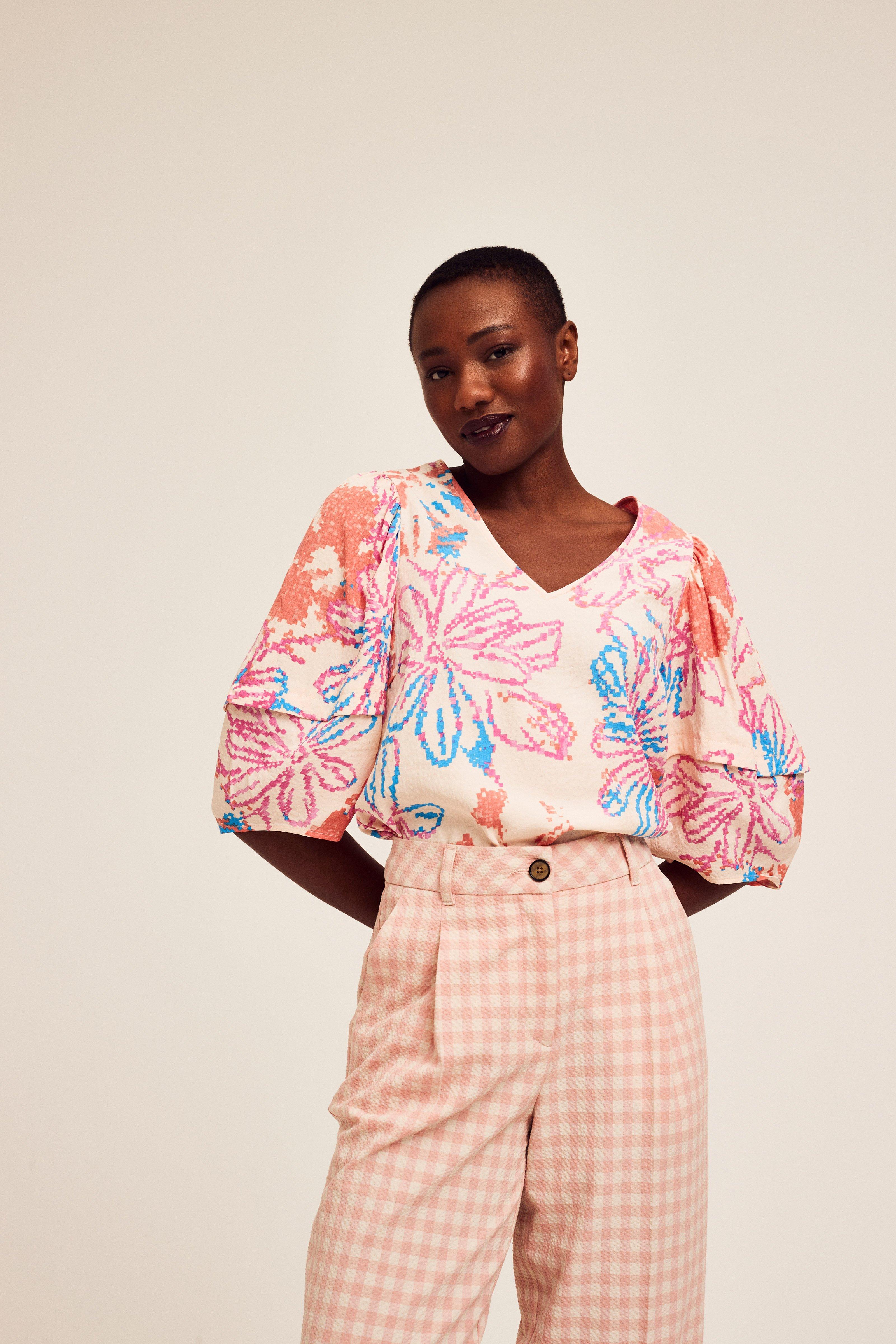CKS Dames - IRIKA - blouse lange mouwen - roze