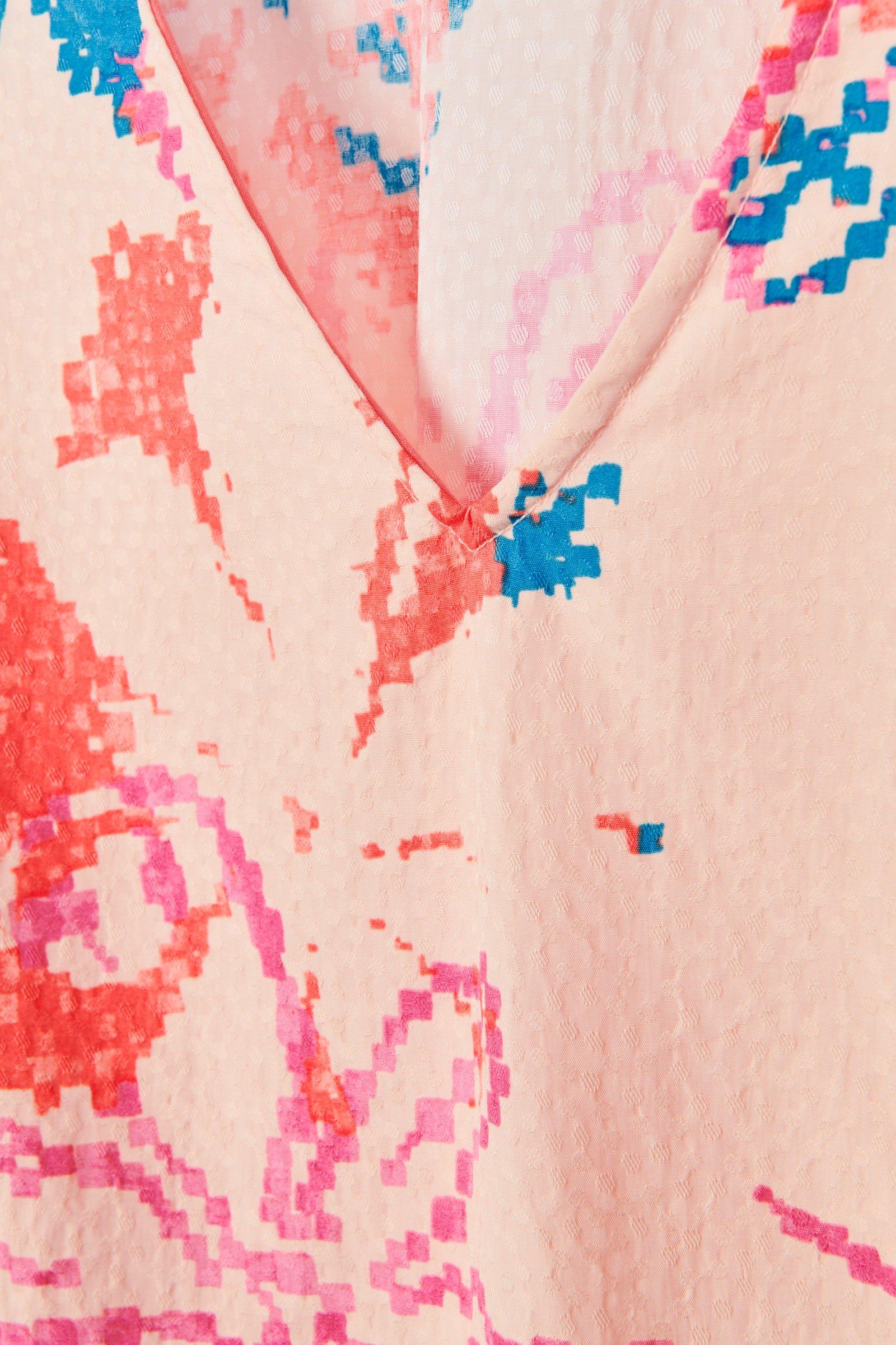 CKS Dames - IRIKA - Bluse Kurze Ärmel - Rosa