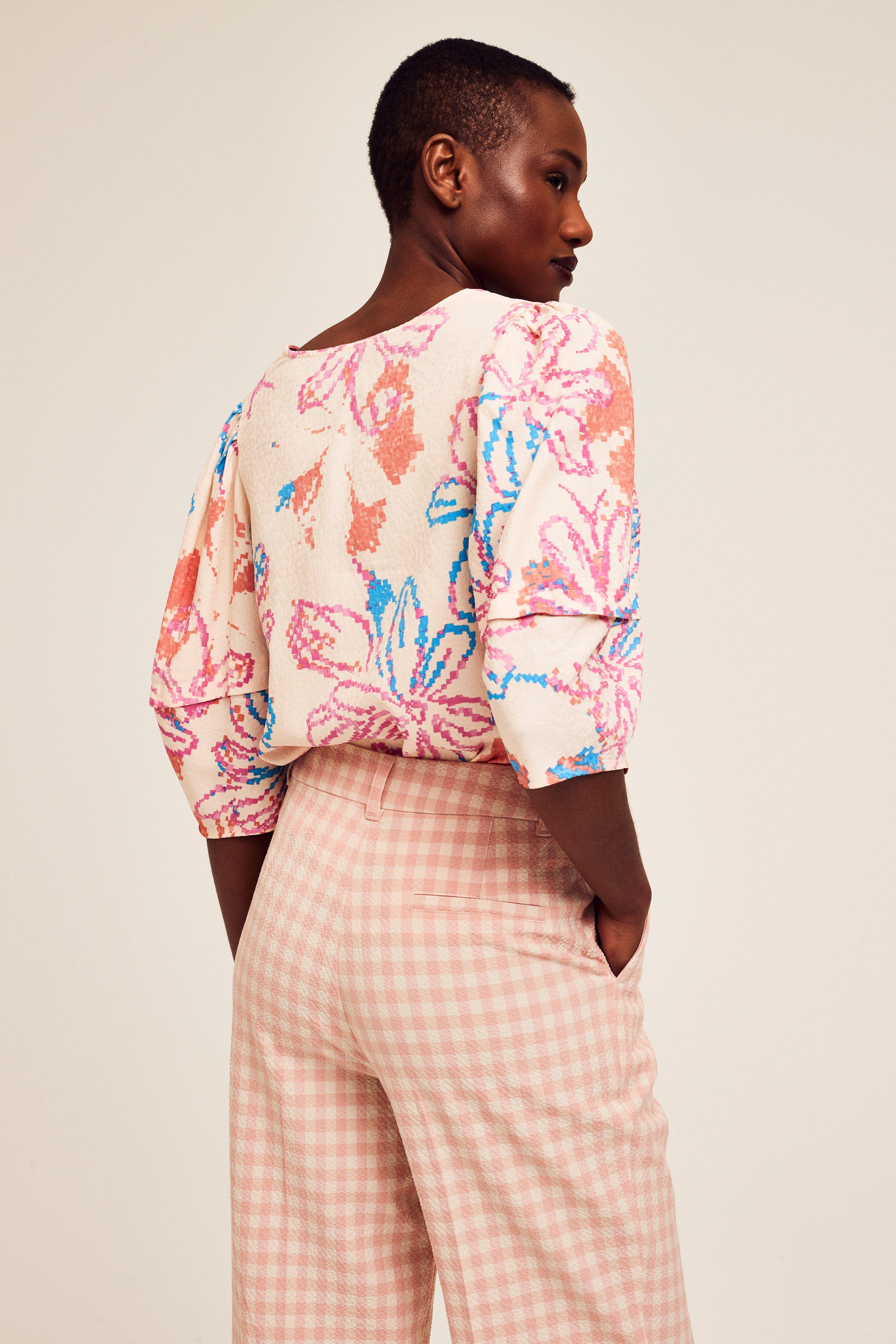 CKS Dames - IRIKA - Bluse Lange Ärmel - Rosa