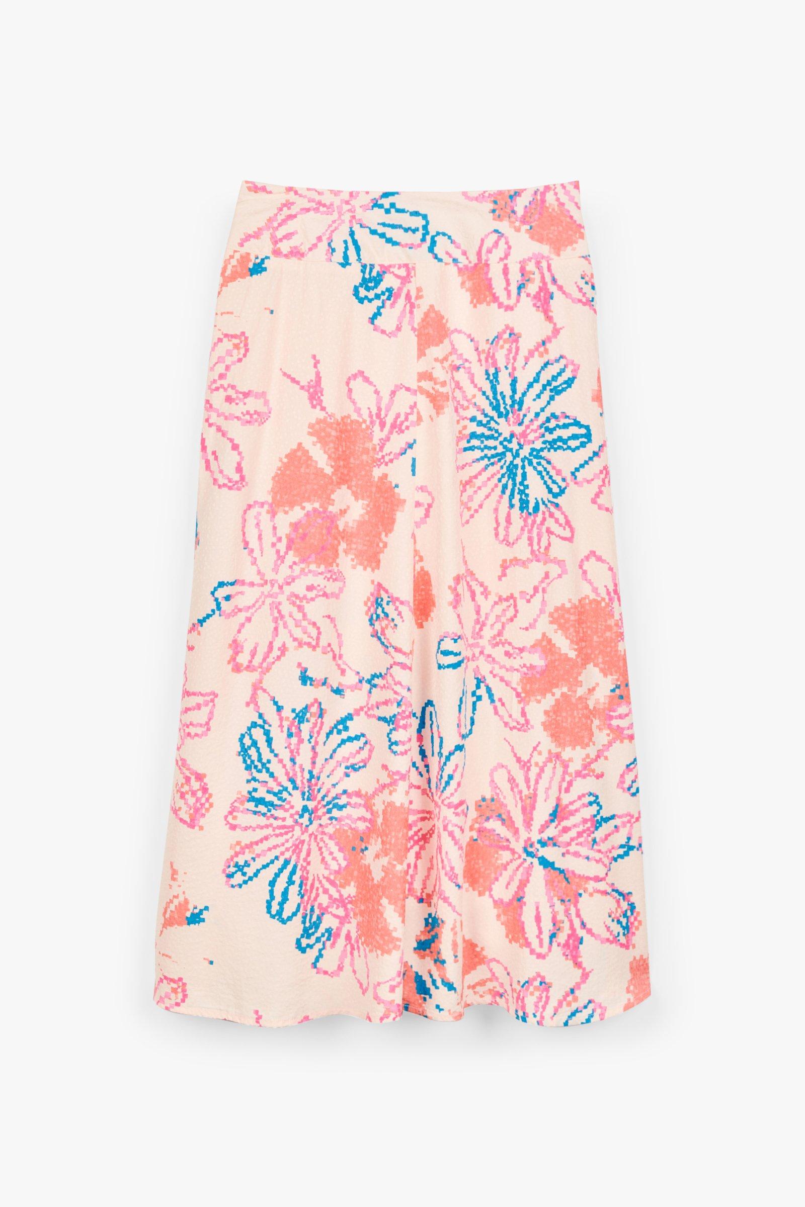 CKS Dames - SAWINA - Midi Rock - Rosa